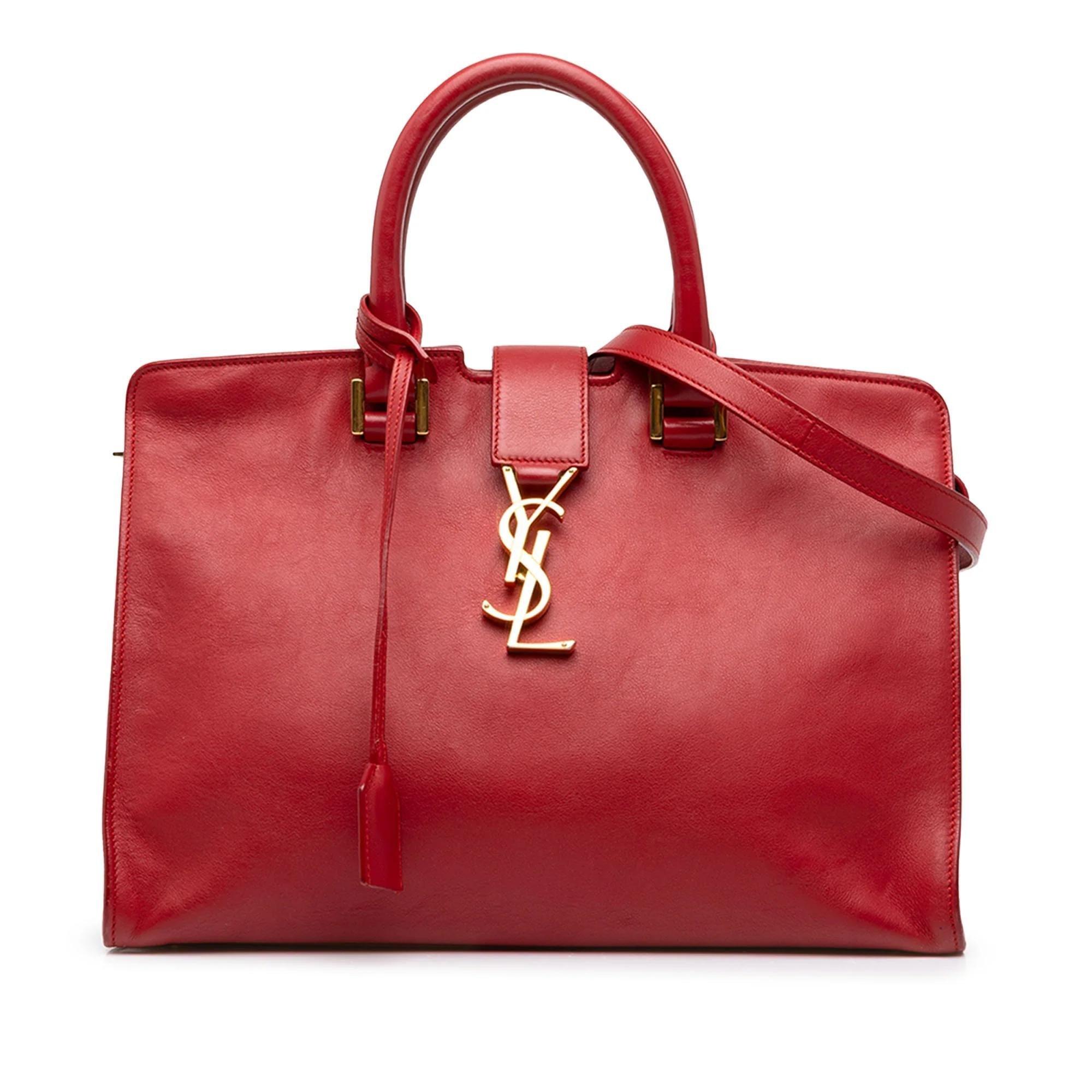 Downtown leather satchel