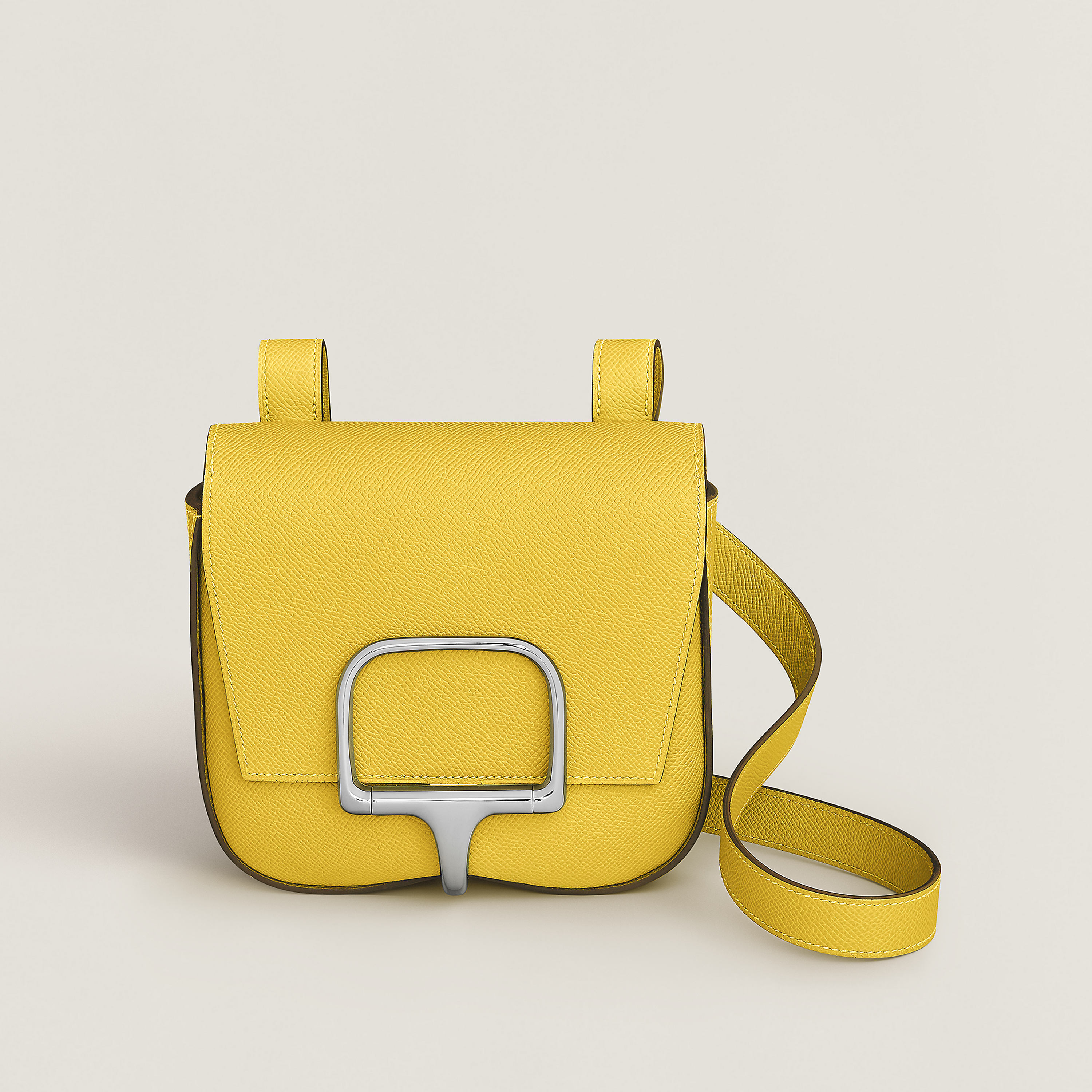Hermès Della Cavalleria mini bag in Jaune De Naples