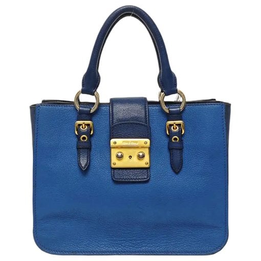 Leather handbag