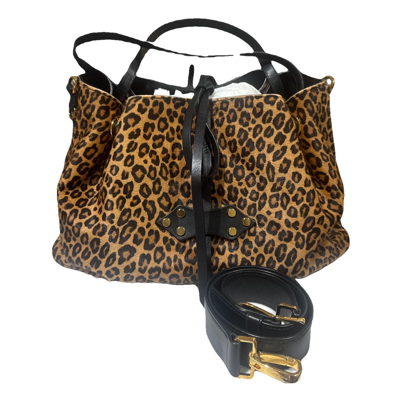 Pony-style calfskin handbag