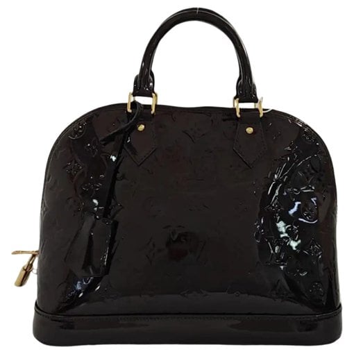 Alma patent leather handbag