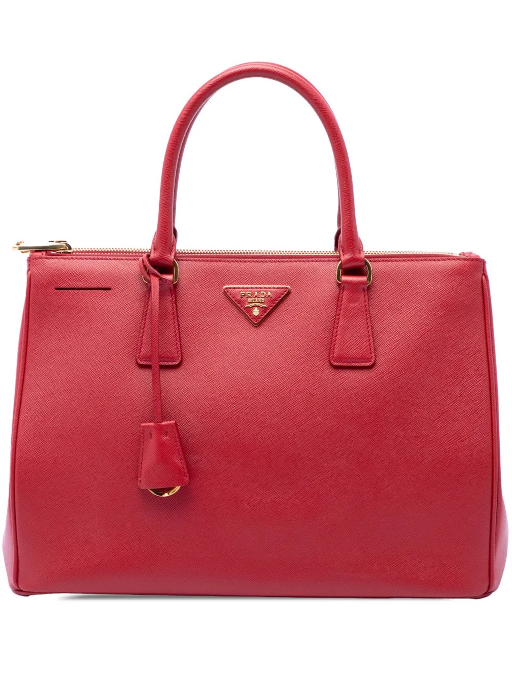 2010-2026 Large Saffiano Lux Galleria Double Zip tote bag