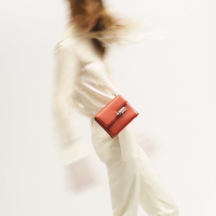 Verrou Chaine Mini Laque Bag
