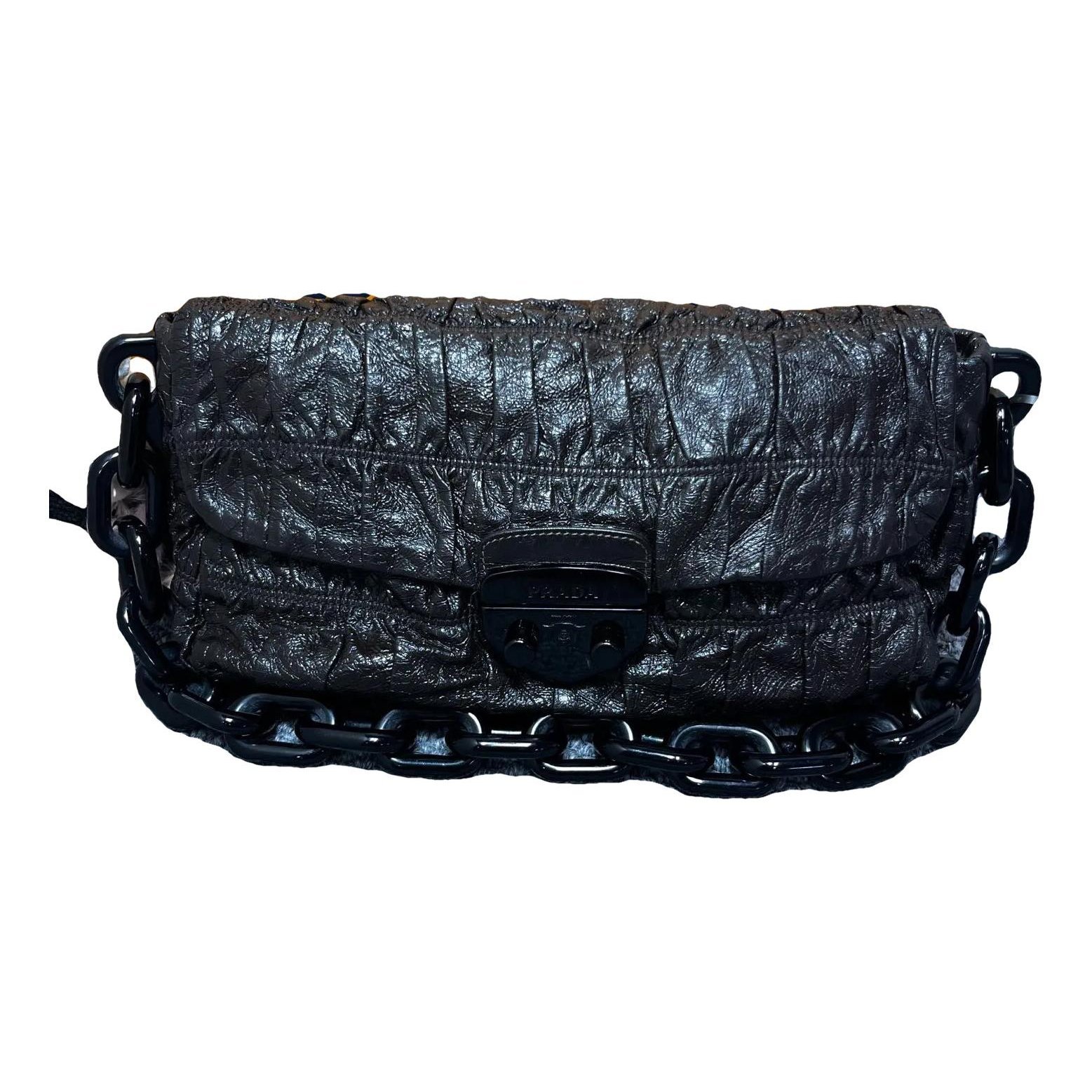 Leather handbag
