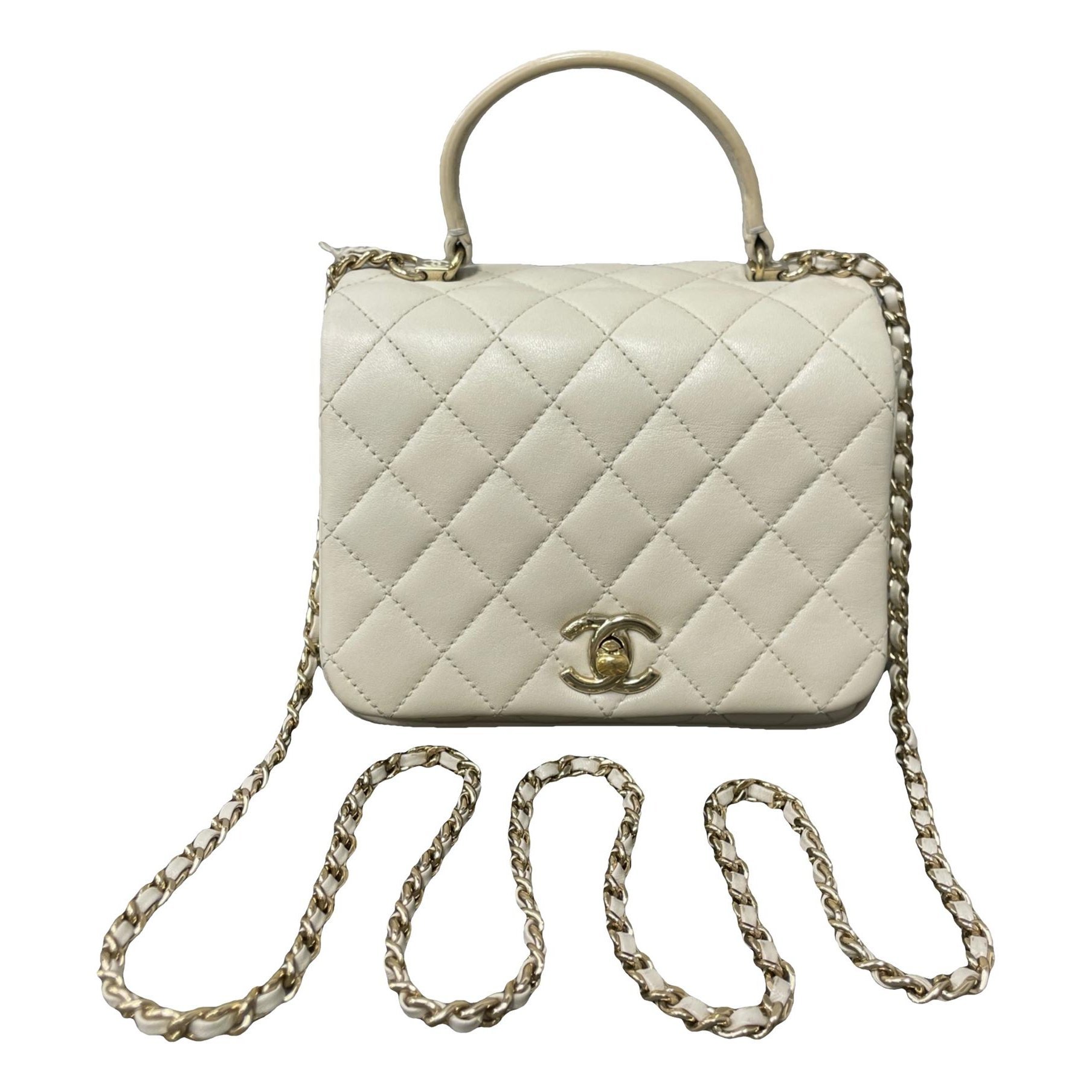 Timeless Classique Top Handle leather handbag