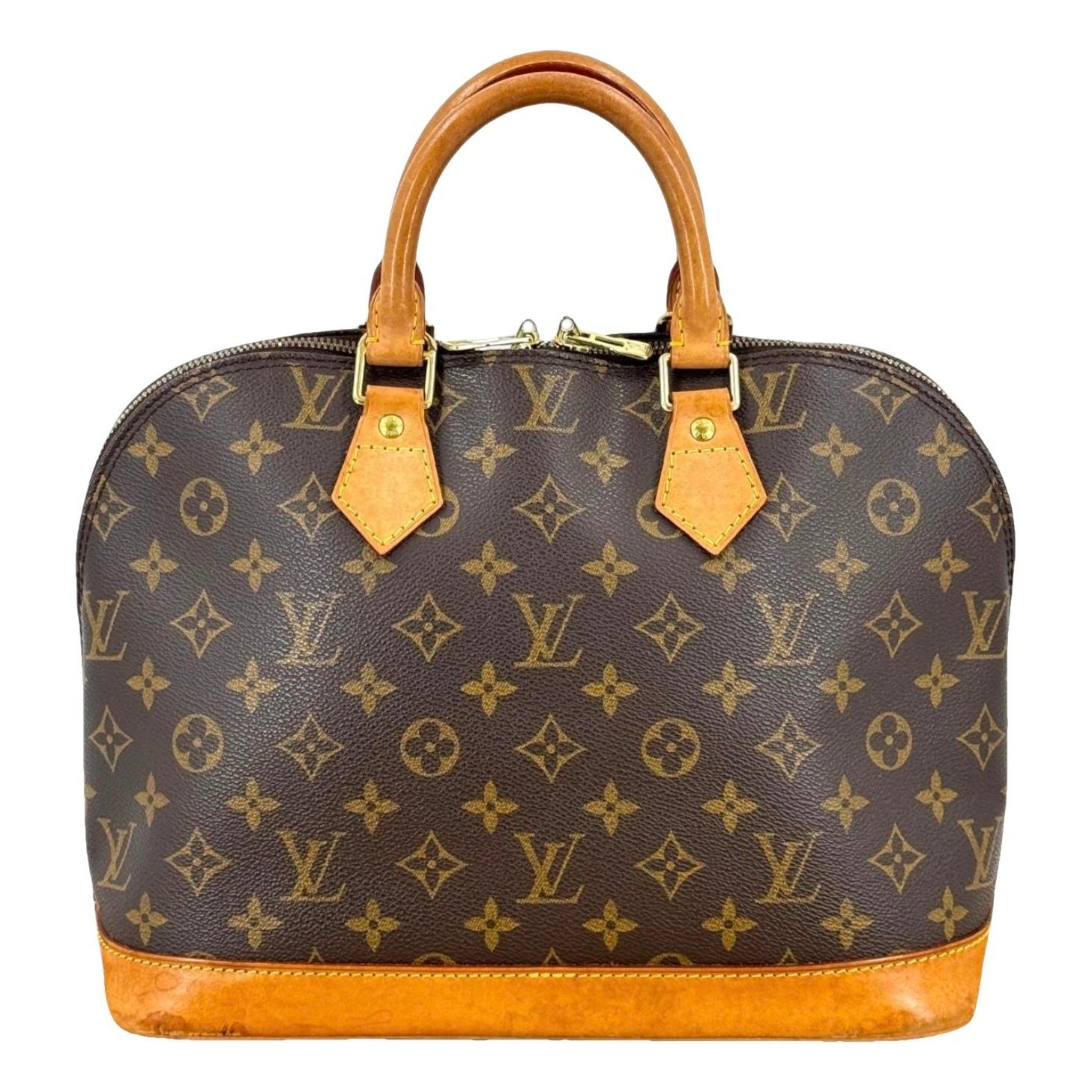 Alma leather handbag