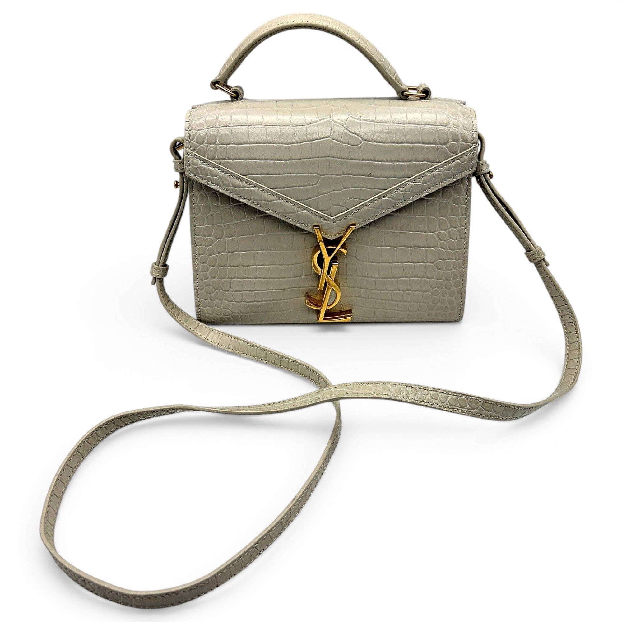 Cassandra Top Handle leather handbag