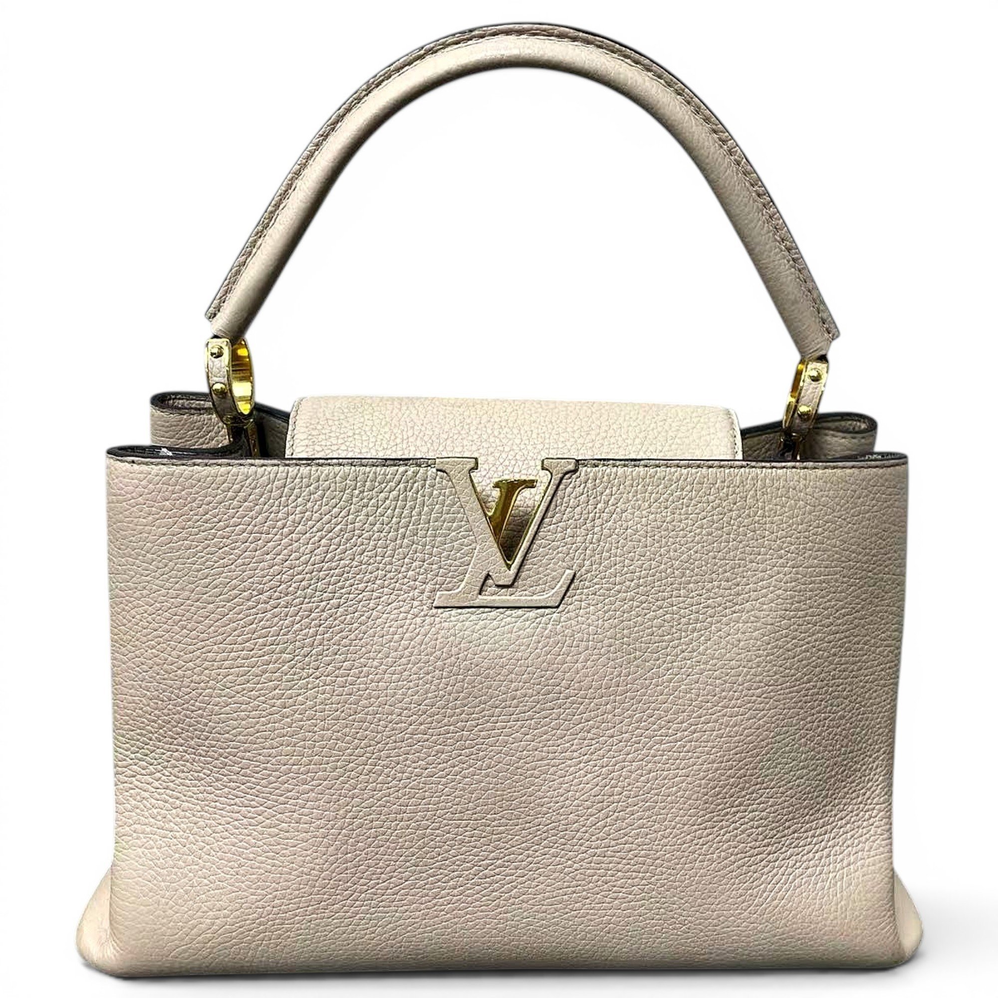 Capucines leather handbag
