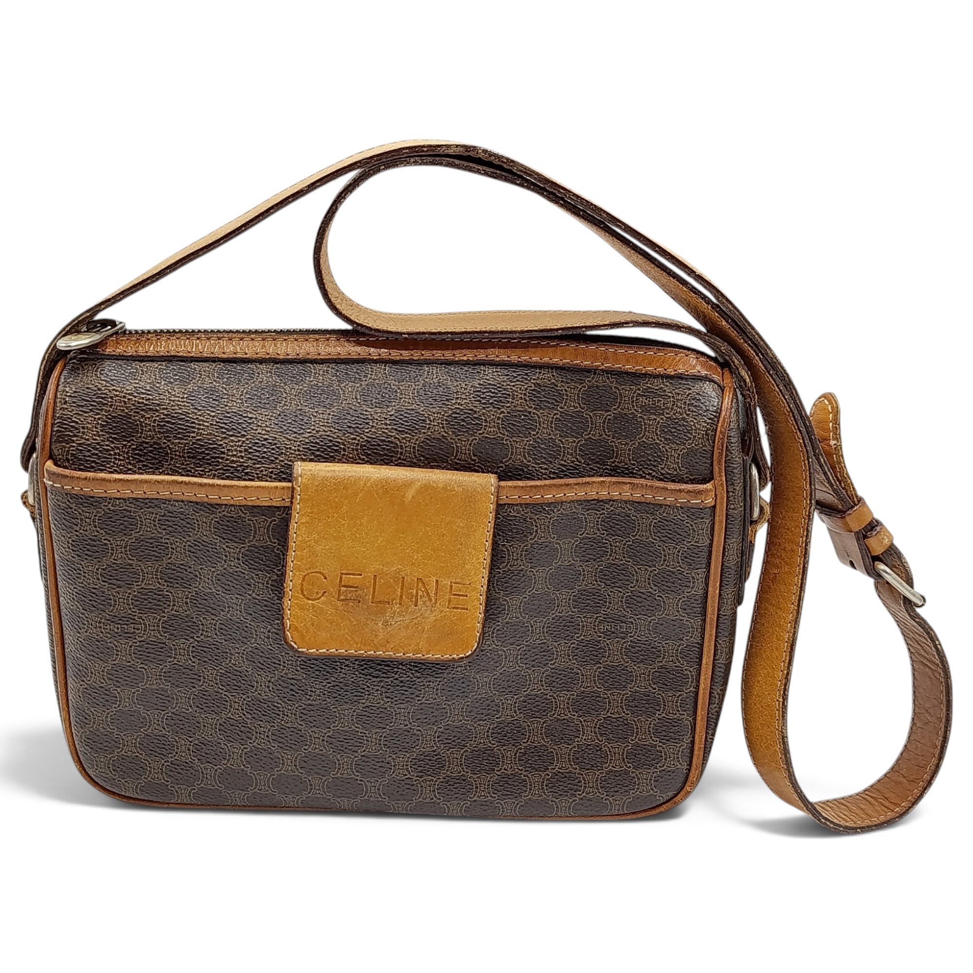 Leather crossbody bag