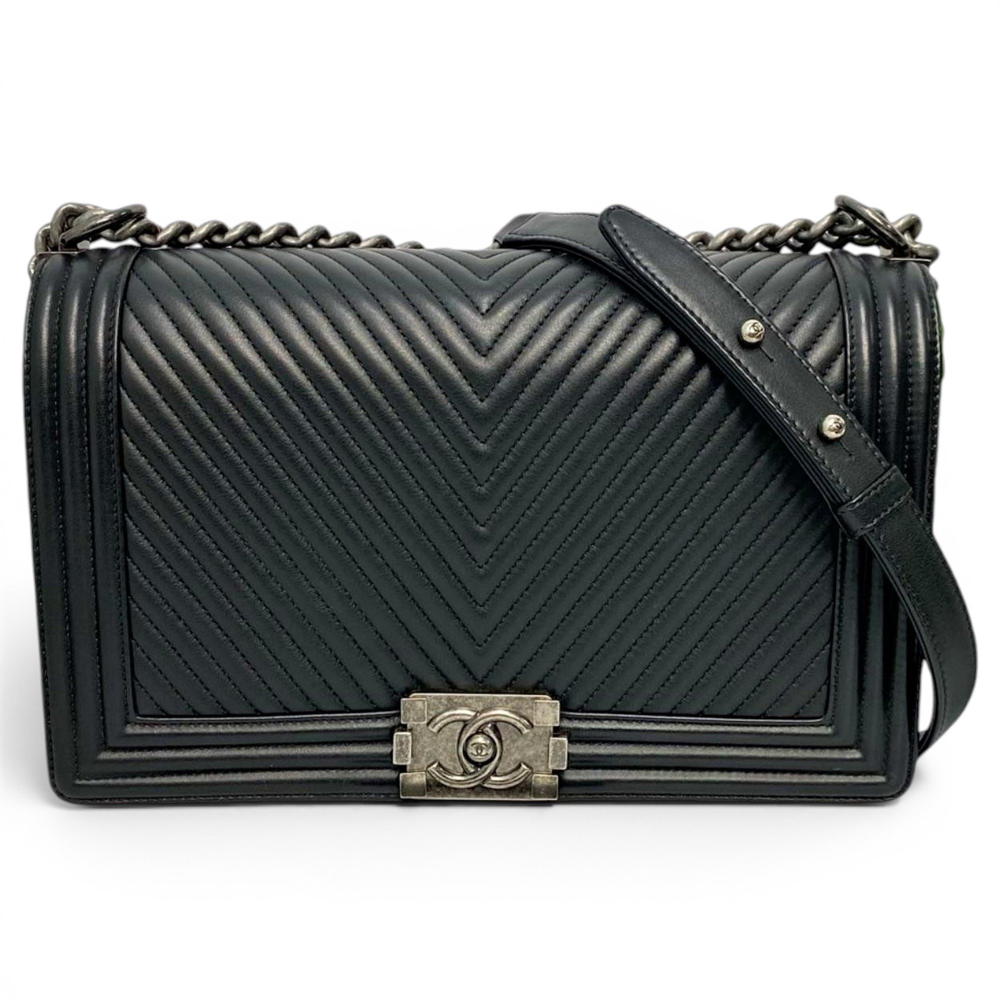 Boy leather handbag