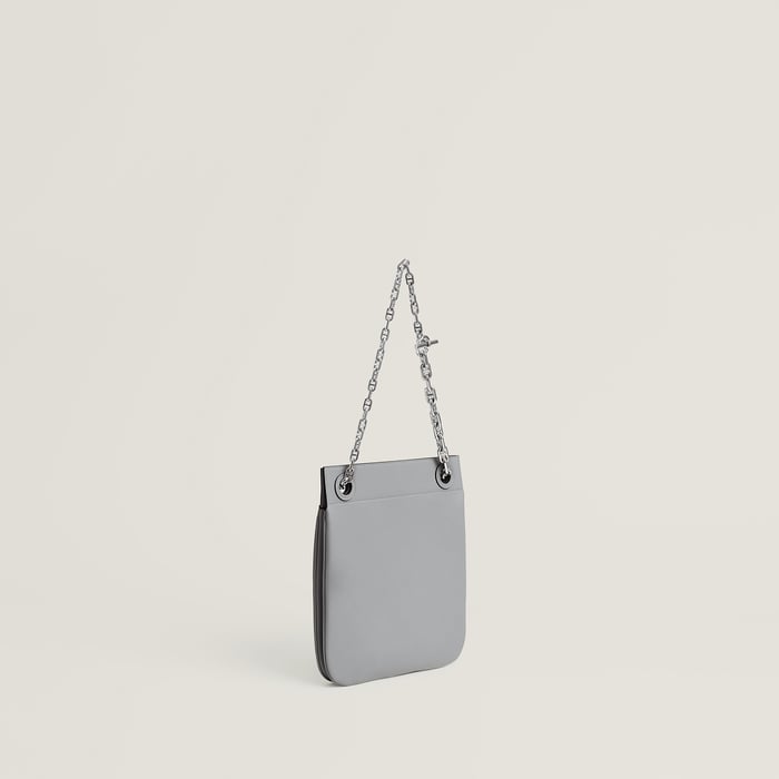 Gris Pantin Poche Cliquetis 백