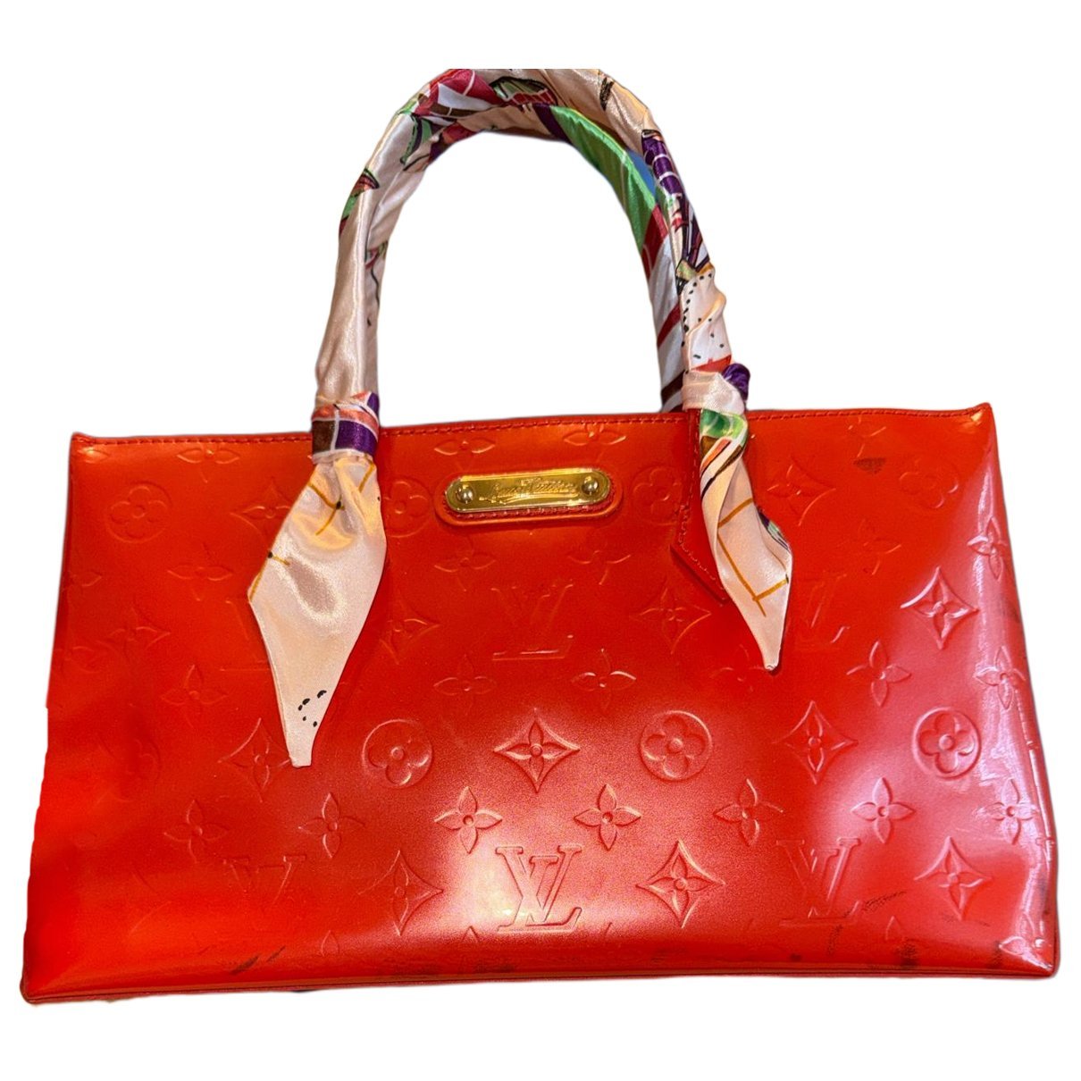 Wilshire patent leather tote