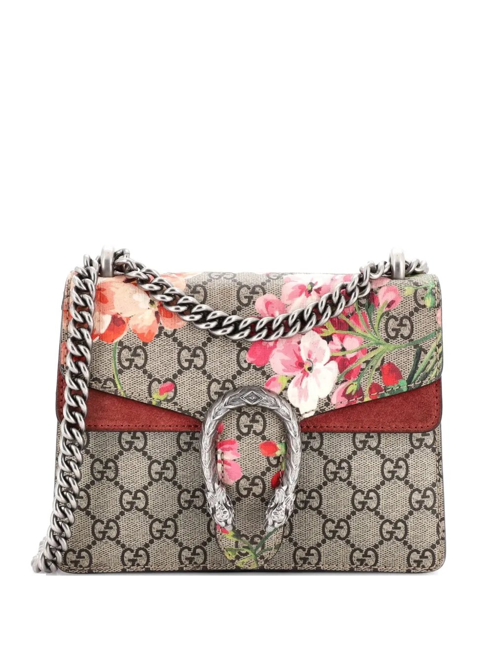 Dionysus Bag Blooms Print GG Coated Canvas Mini shoulder bag