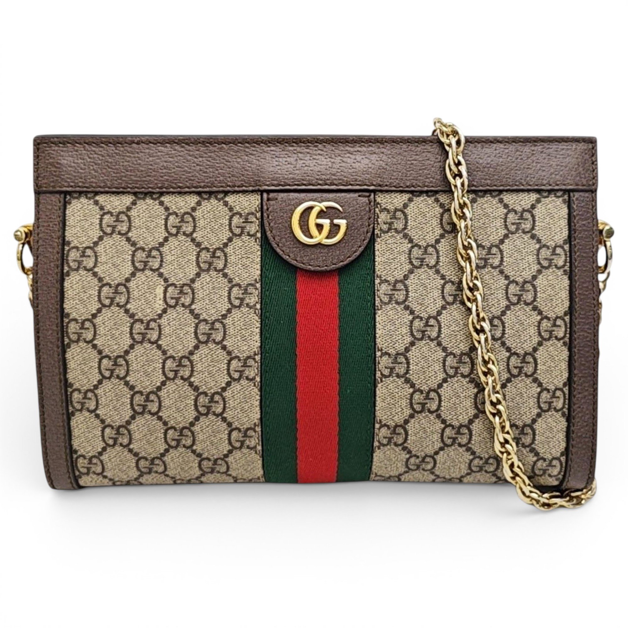 Ophidia leather handbag