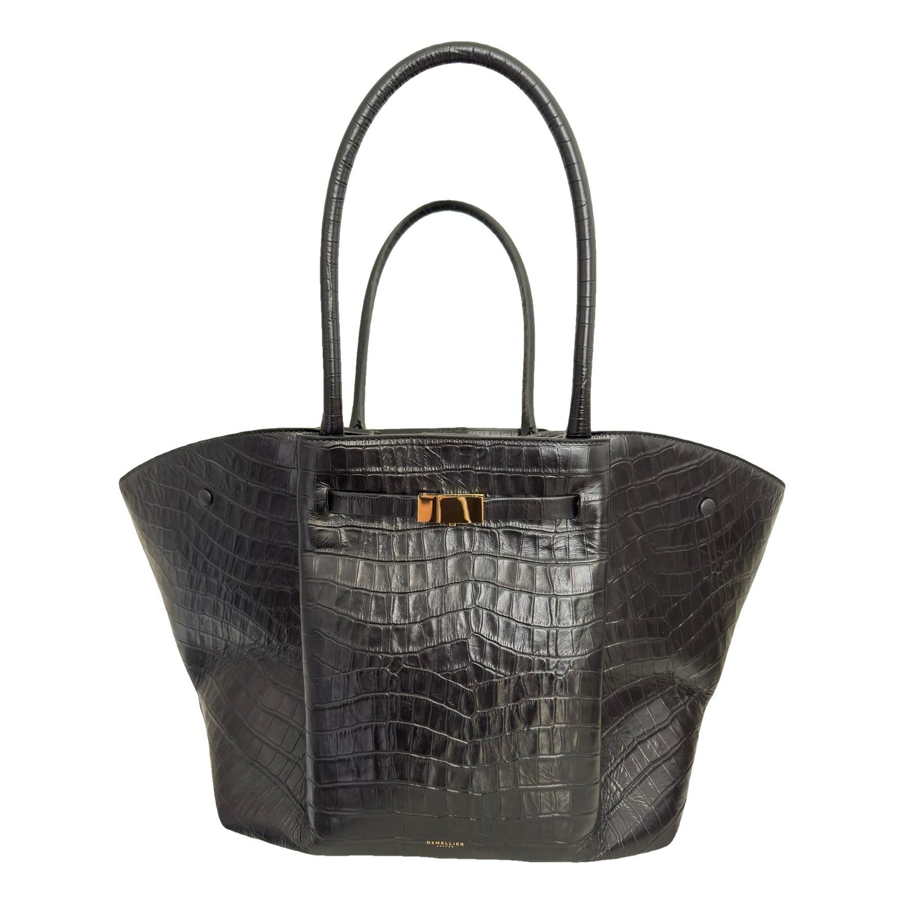 Leather tote