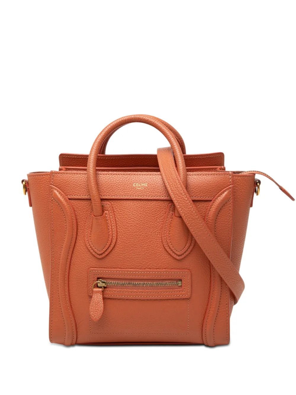 2020 Nano Leather Luggage Tote satchel