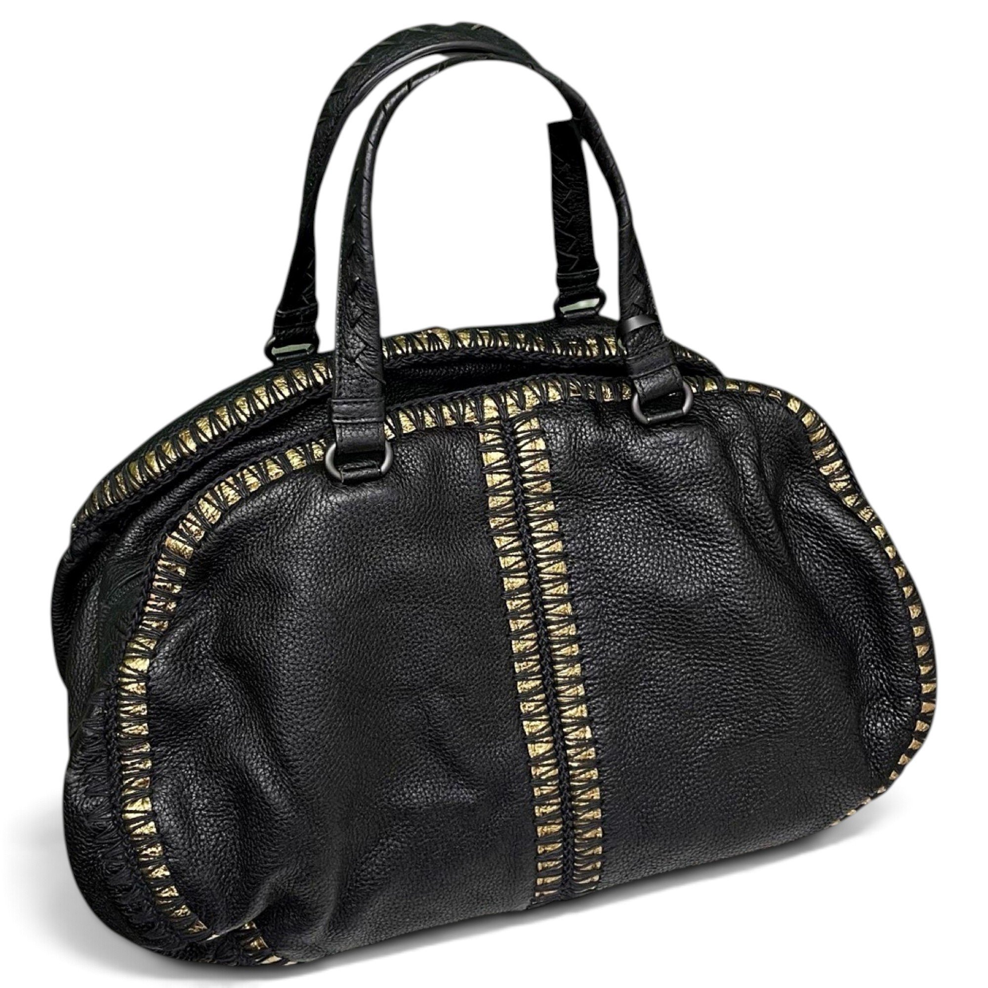 Leather handbag