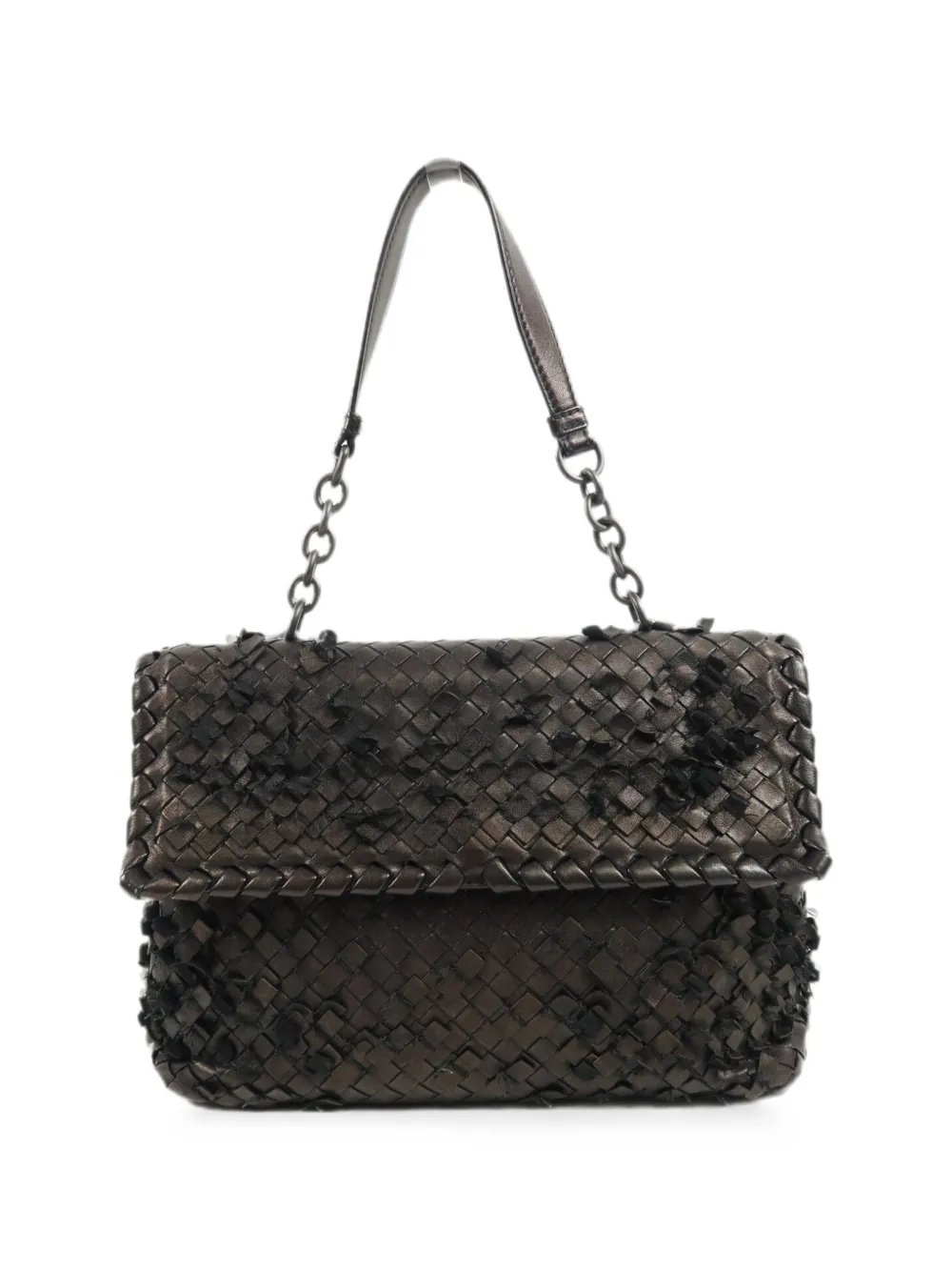 Intrecciato chain shoulder bag