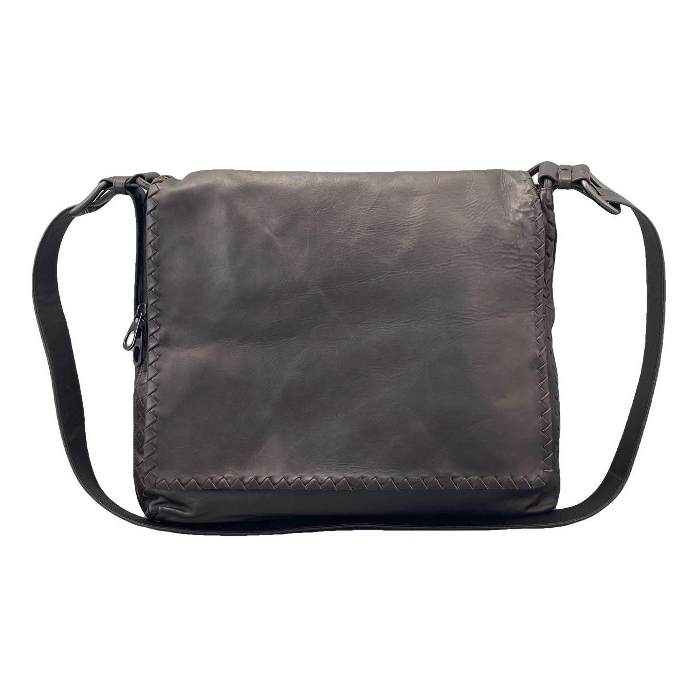 Leather crossbody bag