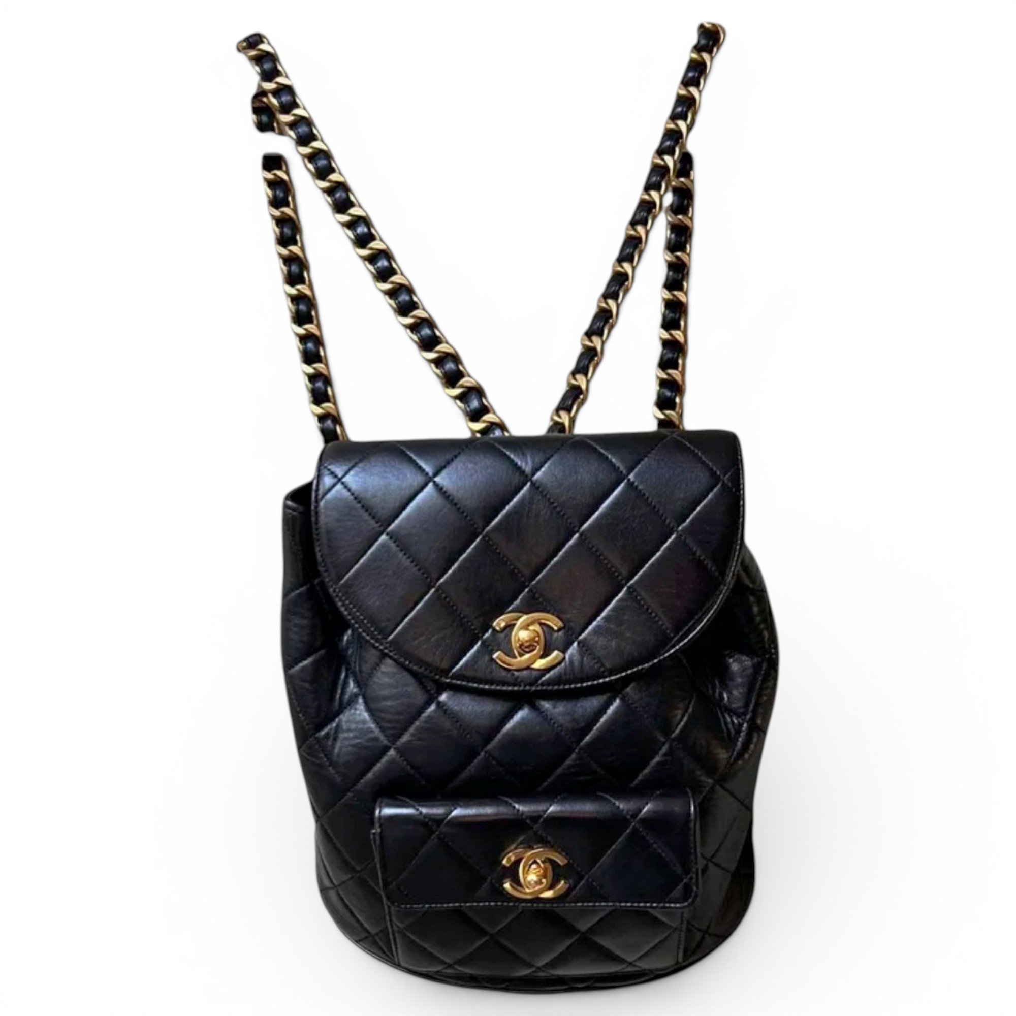 Timeless/Classique Chain leather backpack