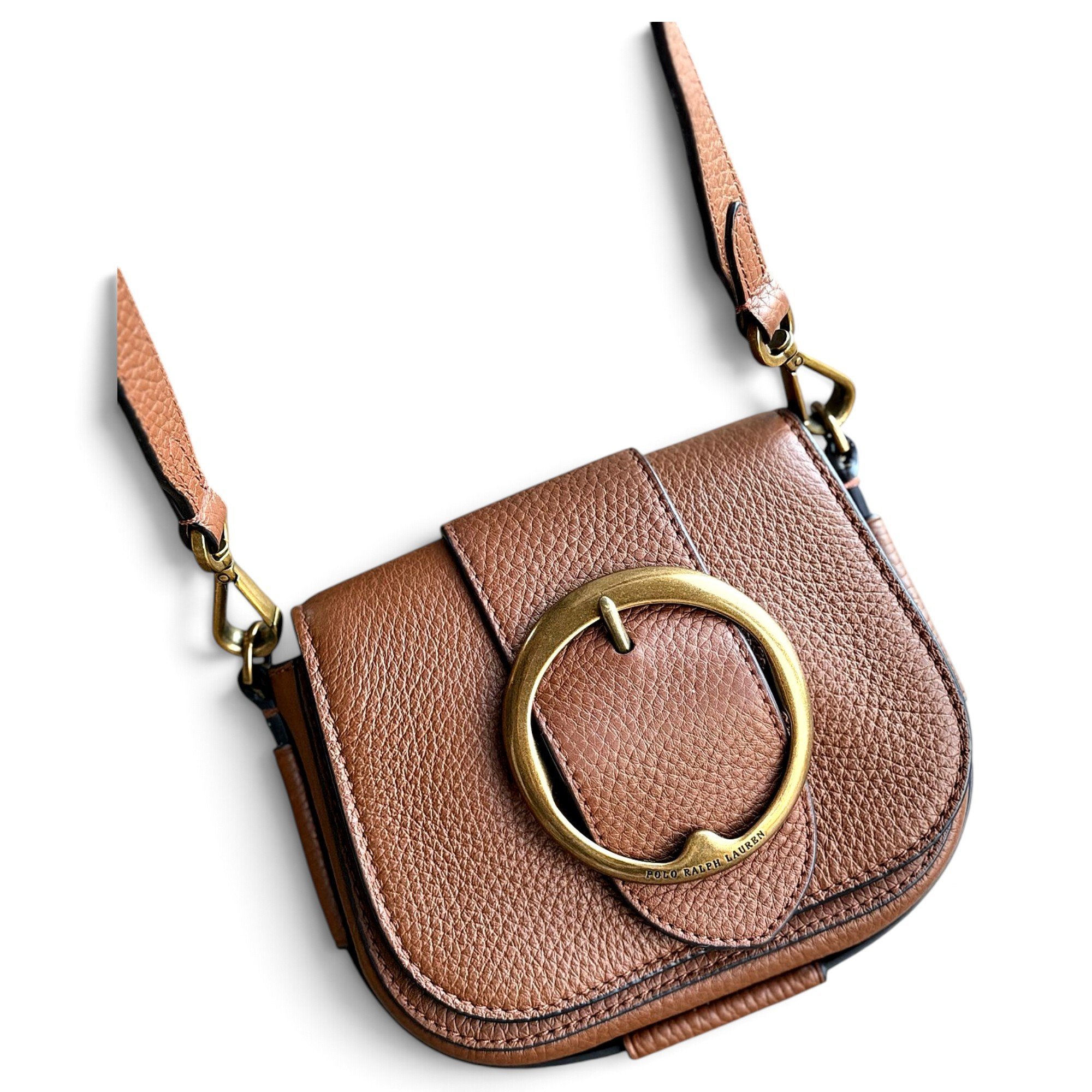 Leather crossbody bag