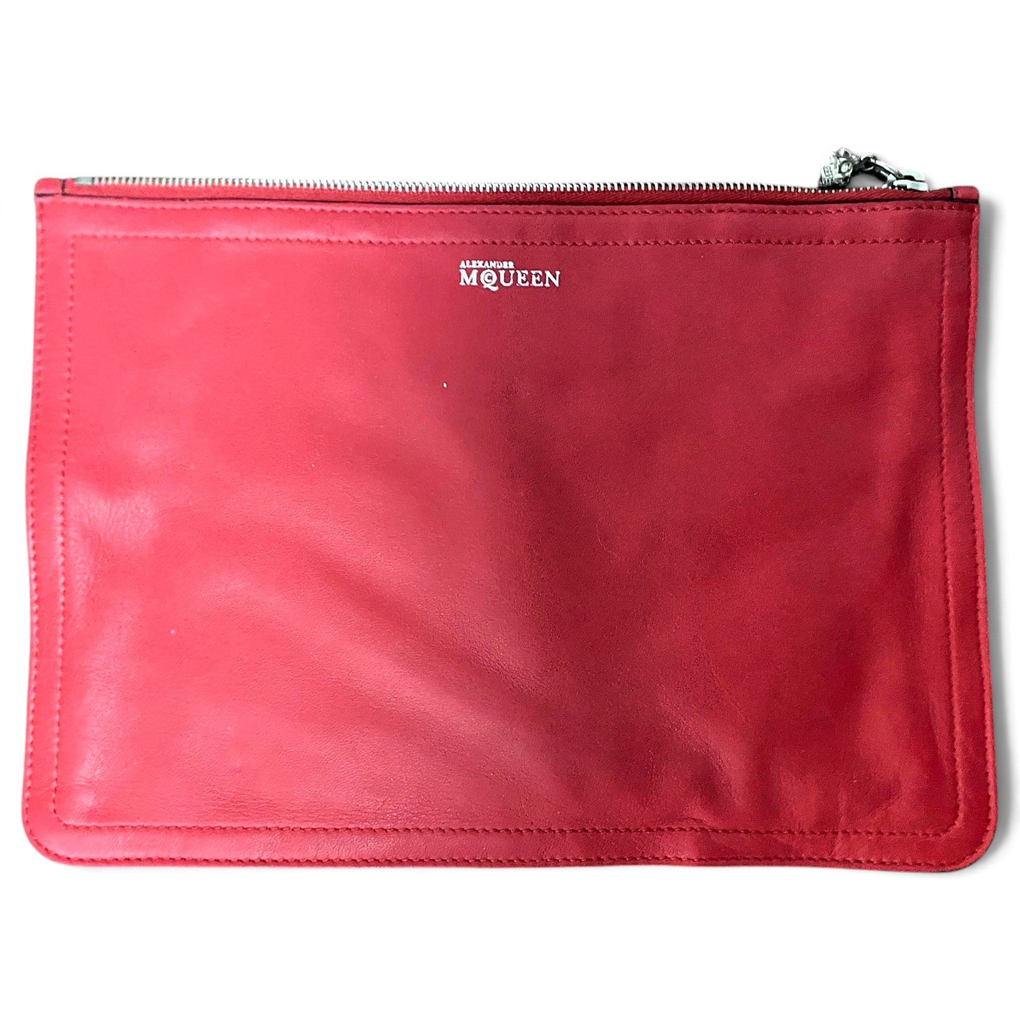 Alexander McQueen Leather clutch bag