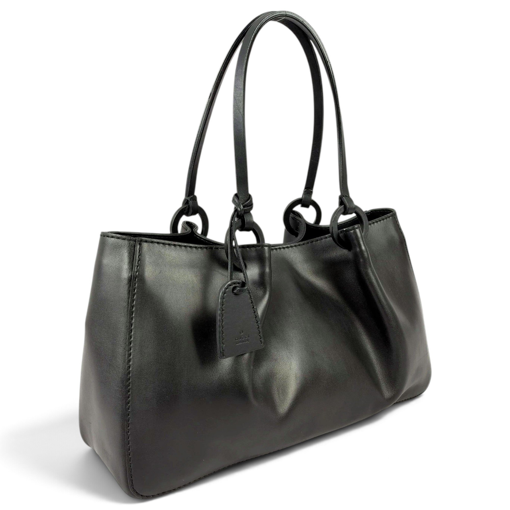 Abbey leather tote