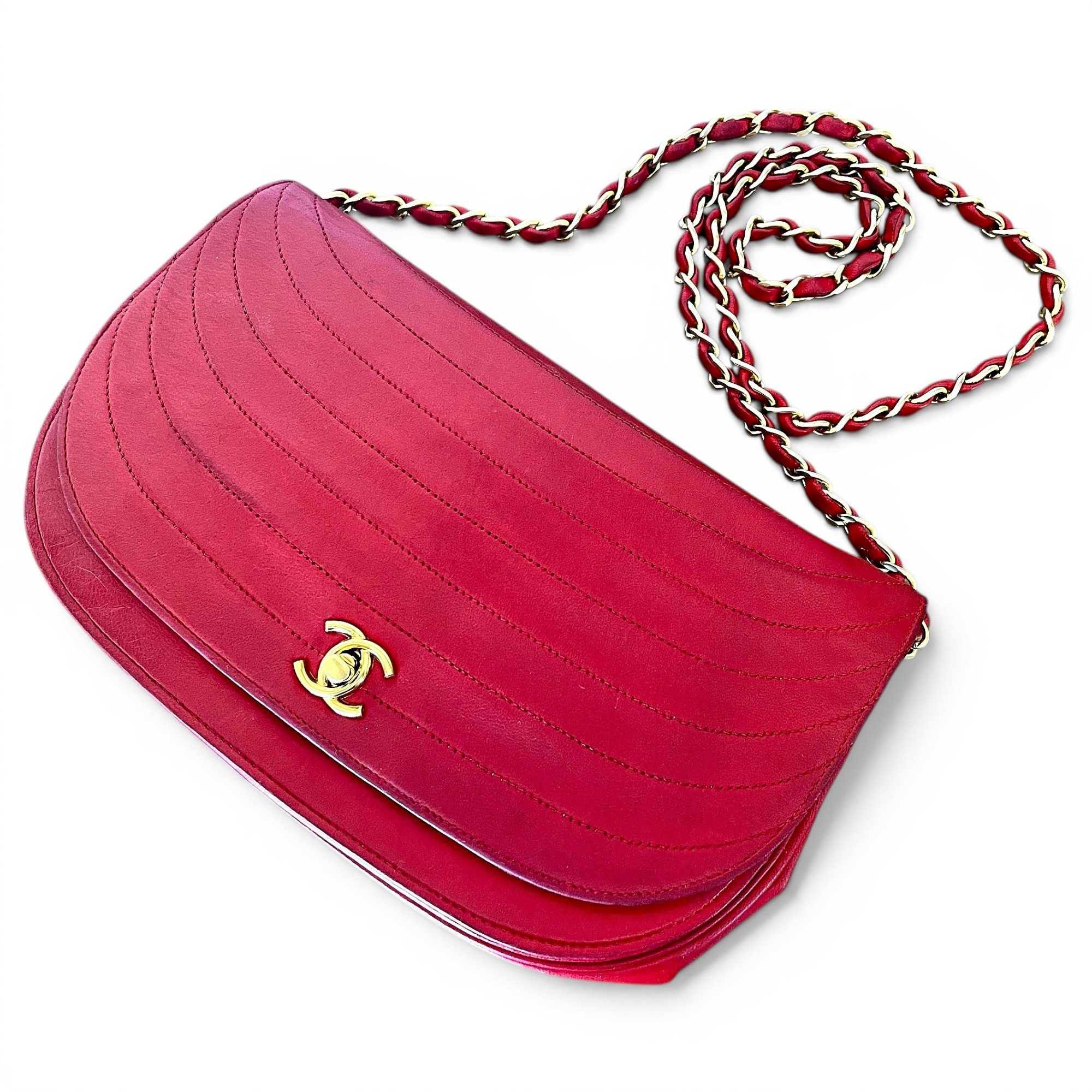 Wallet On Chain Timeless/Classique leather handbag