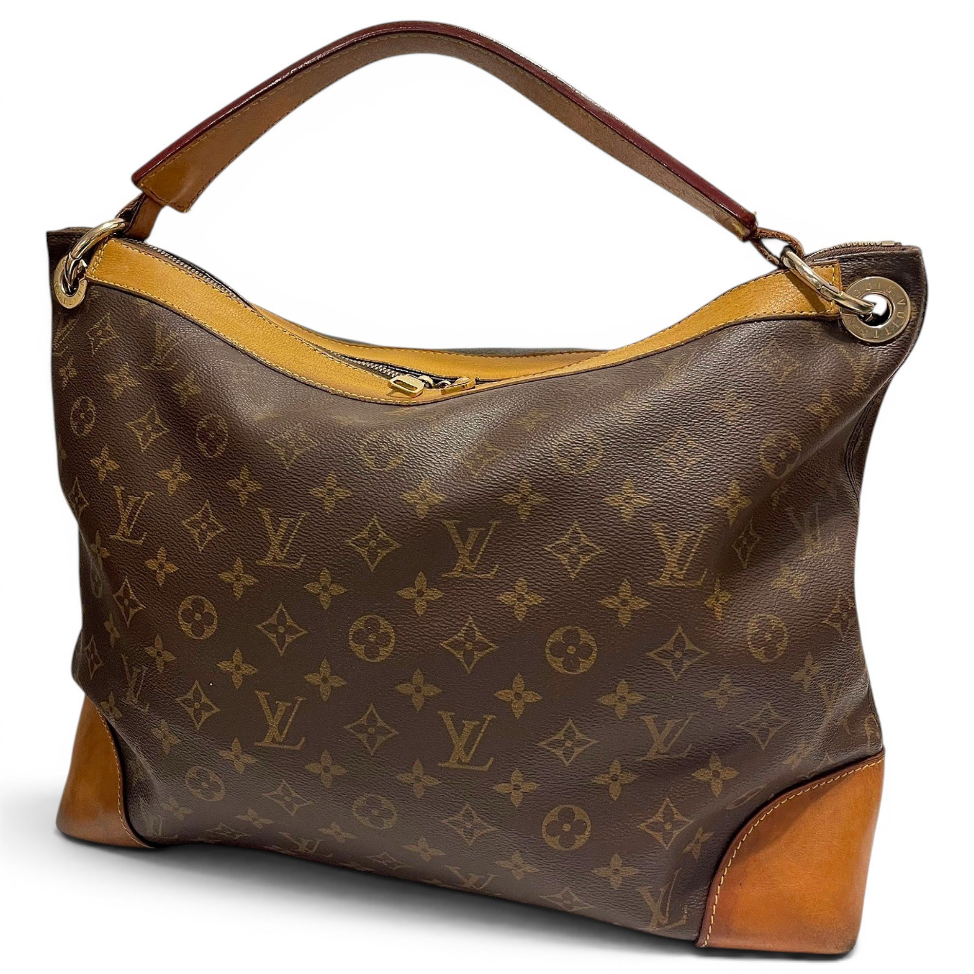 Berri leather handbag