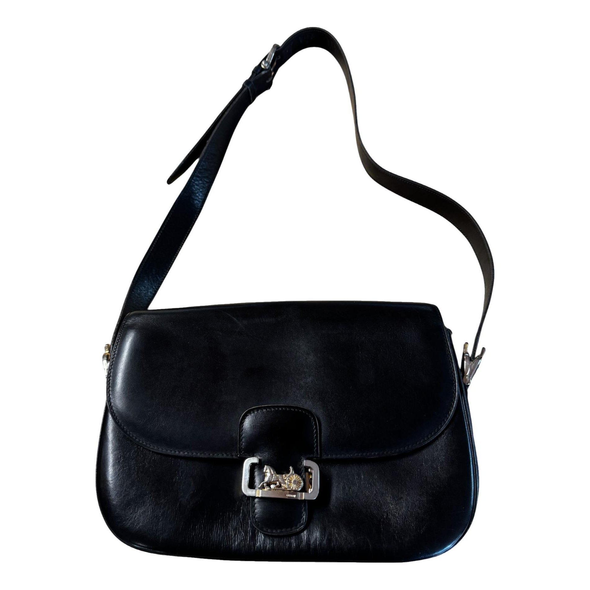 Triomphe leather handbag