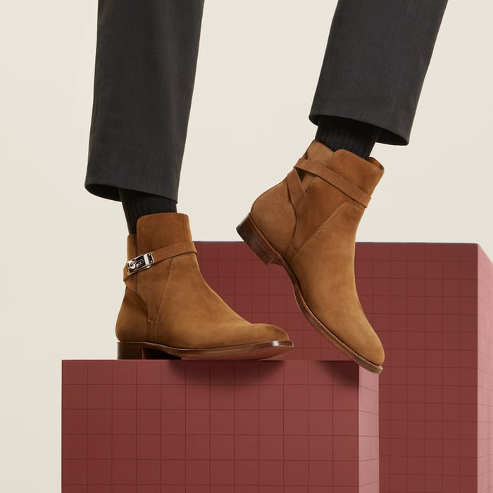 Brun Fumé Fortune Ankle Boot