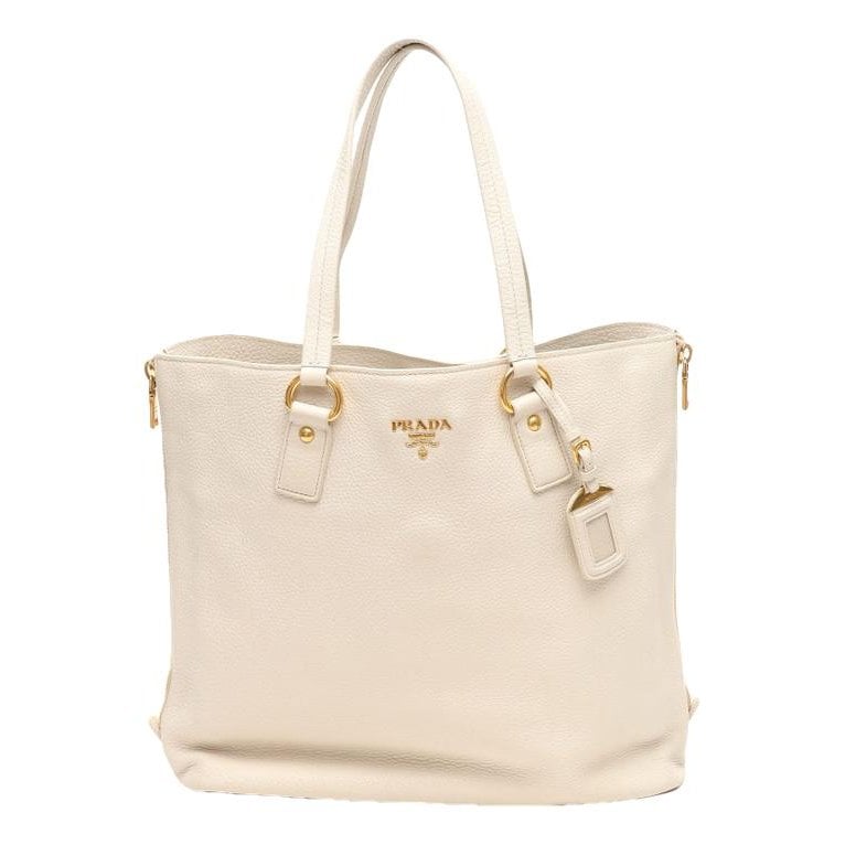 Leather tote