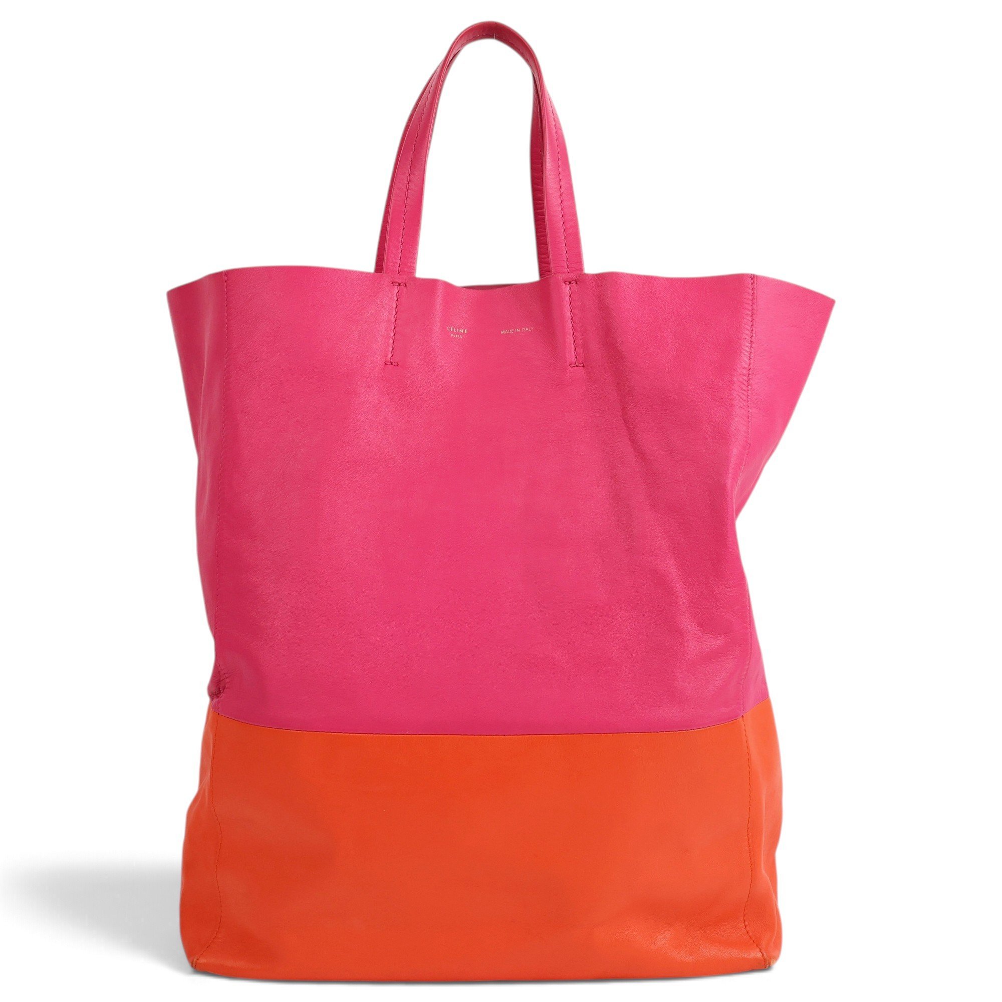 Leather tote