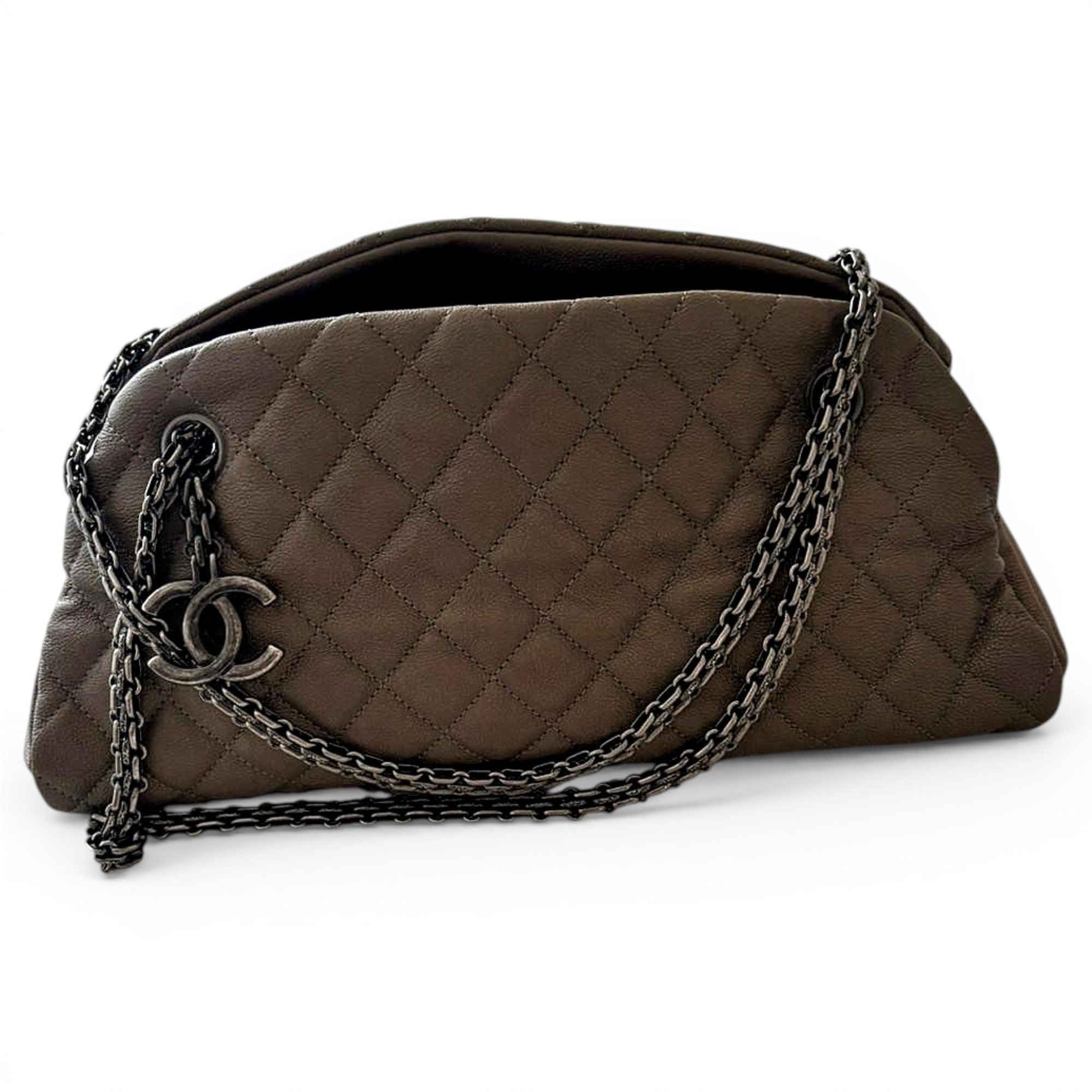 Mademoiselle leather handbag