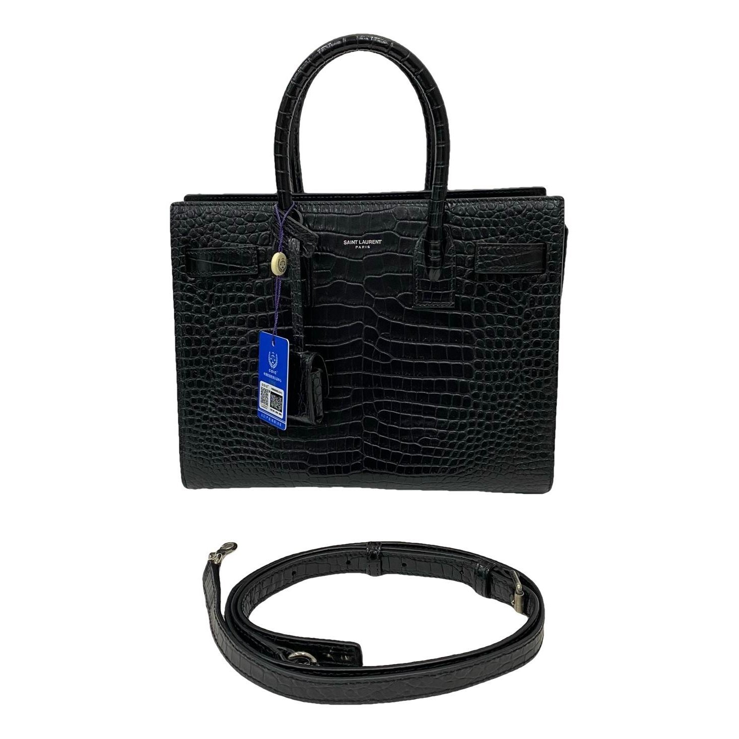 Sac de Jour leather tote