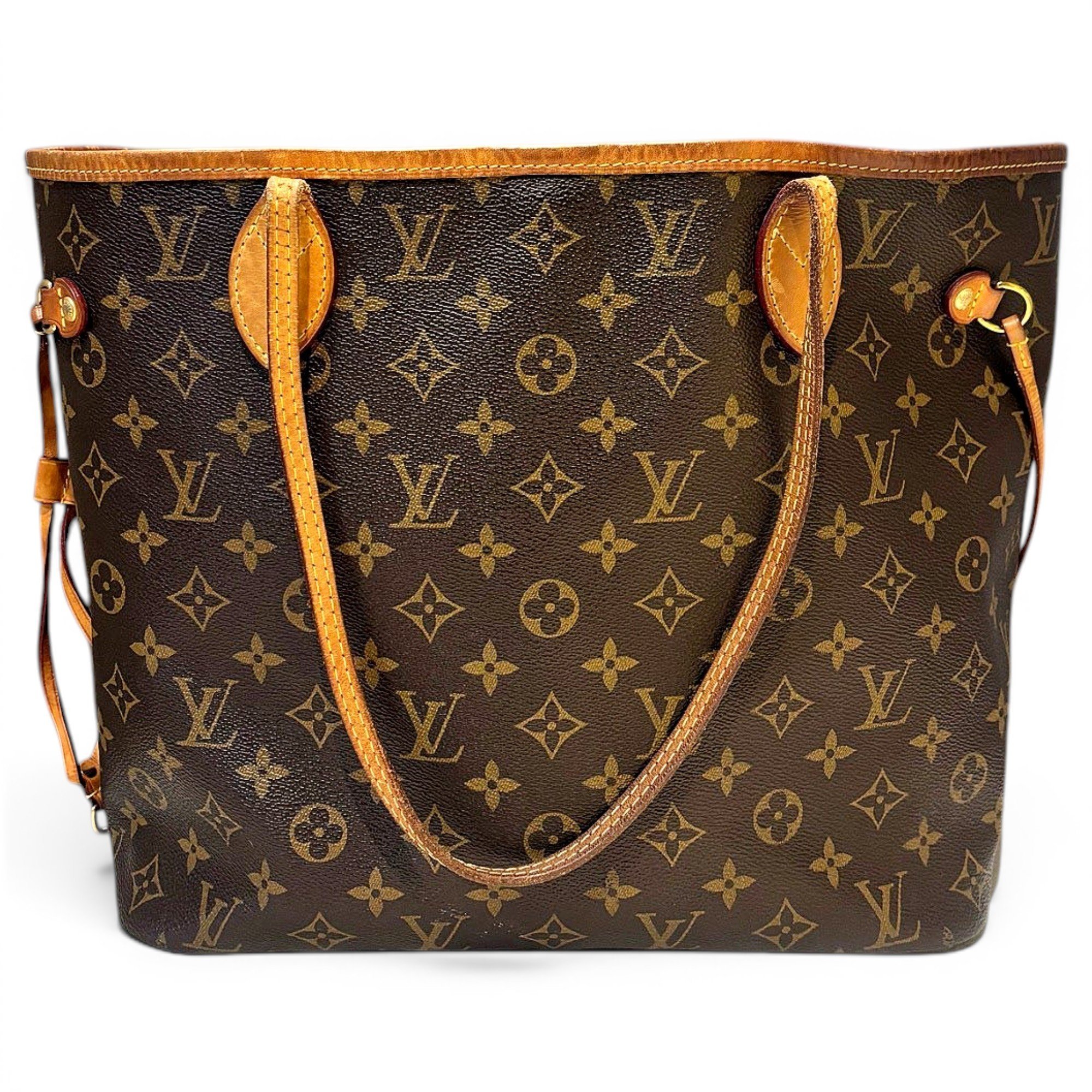 Neverfull leather handbag
