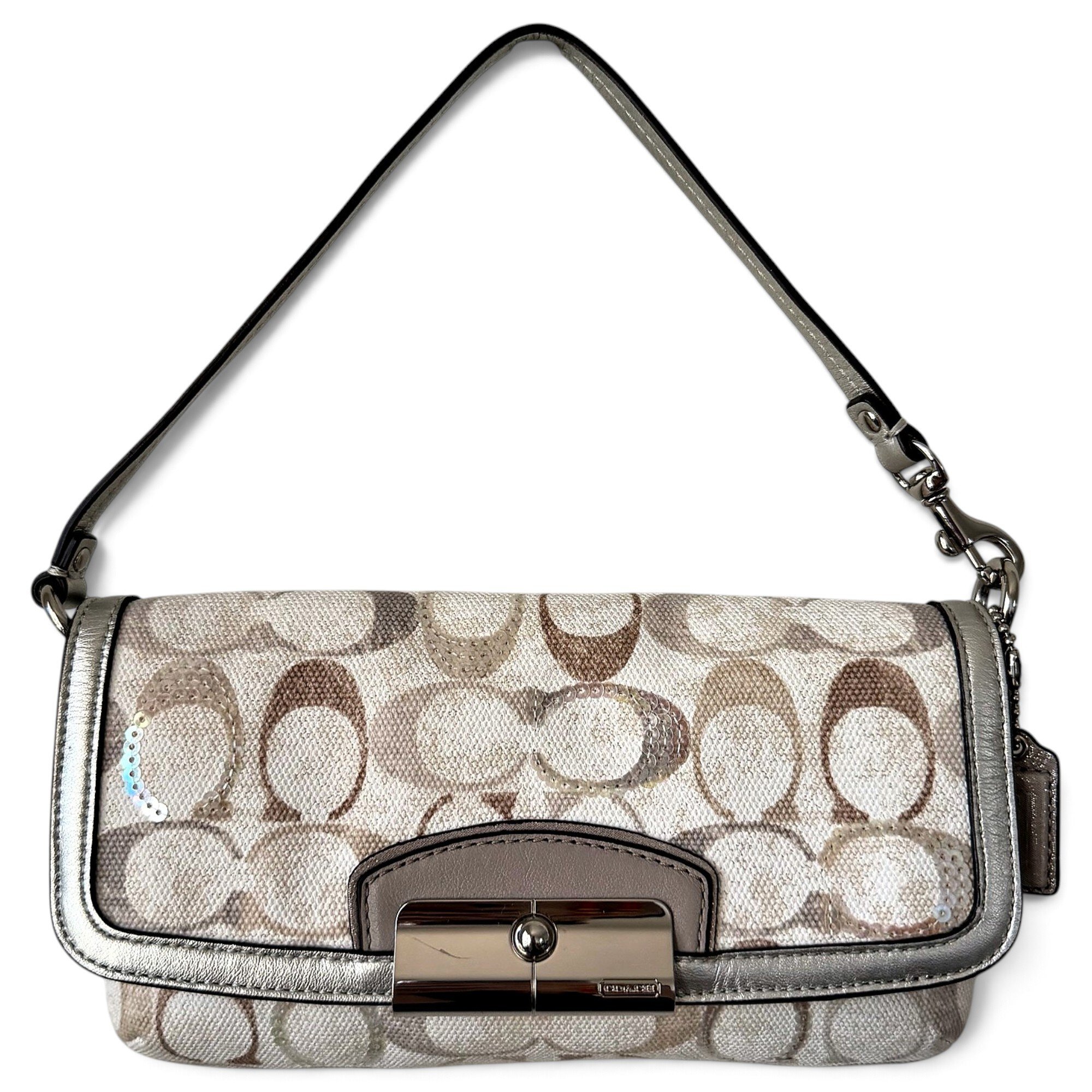 Signature Sufflette cloth handbag