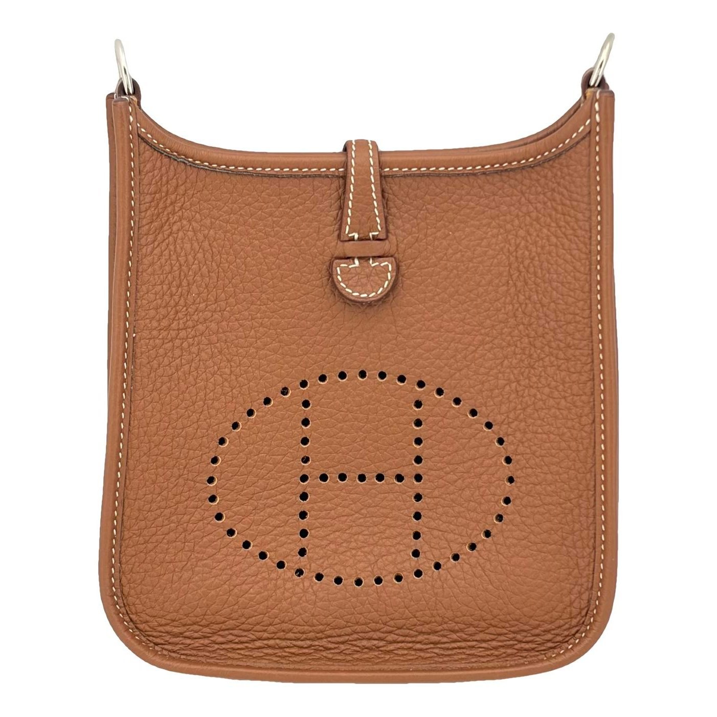 Mini Evelyne leather crossbody bag