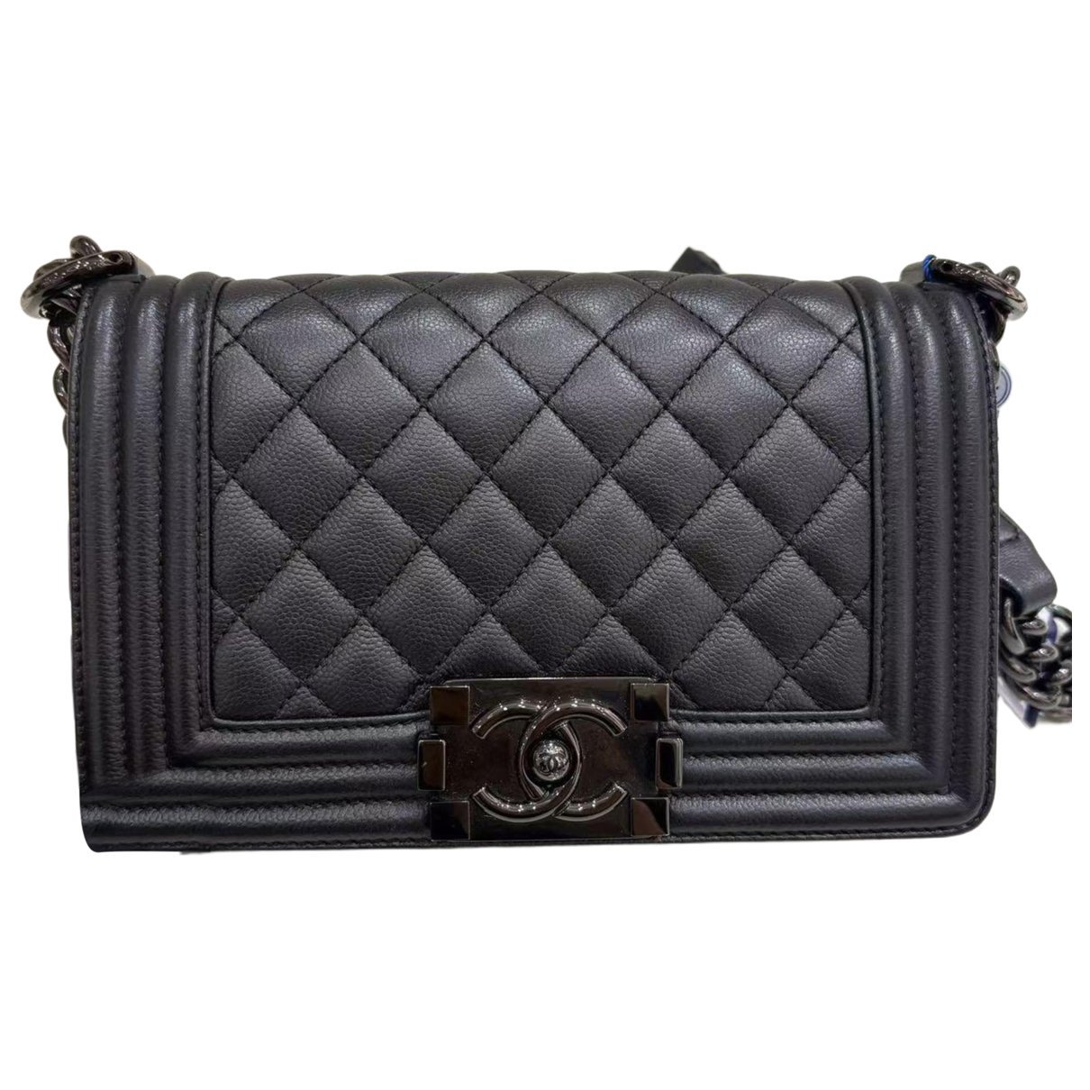 Boy leather crossbody bag