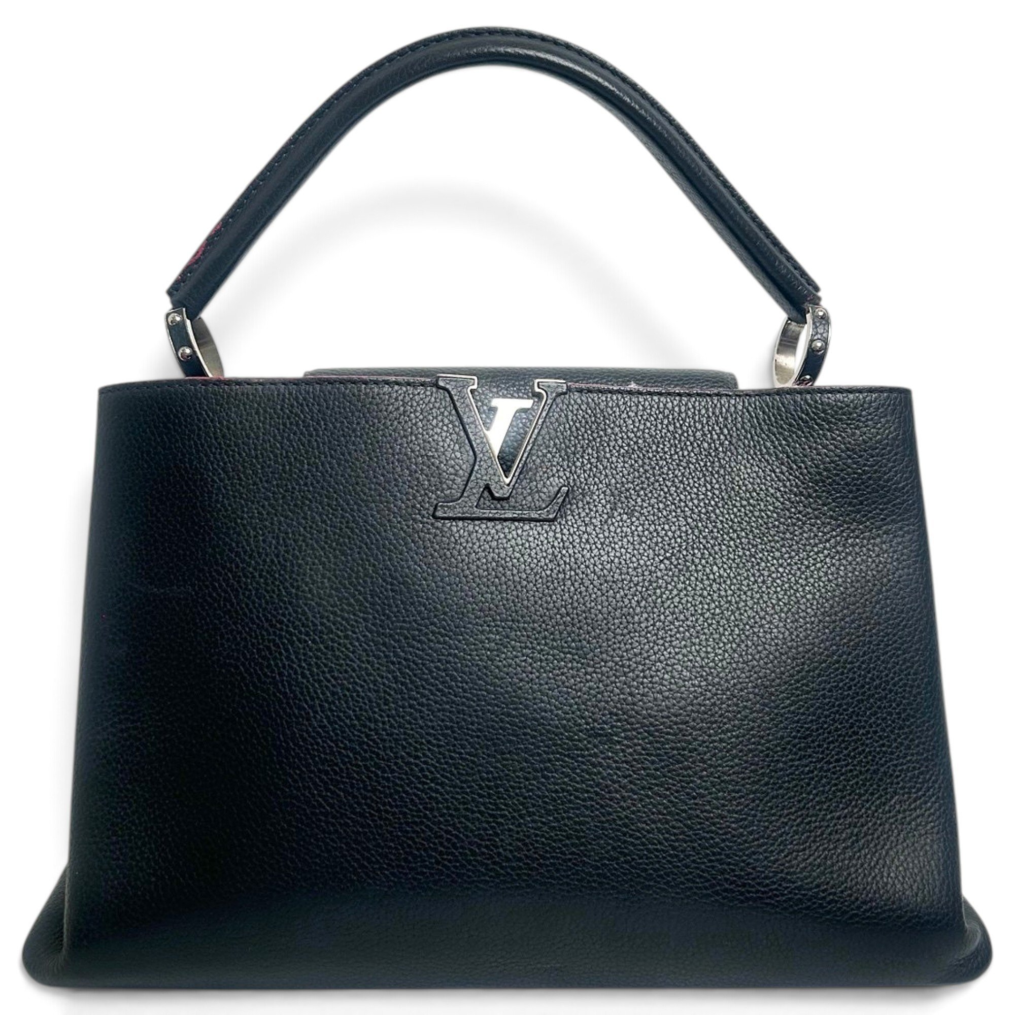Capucines leather handbag
