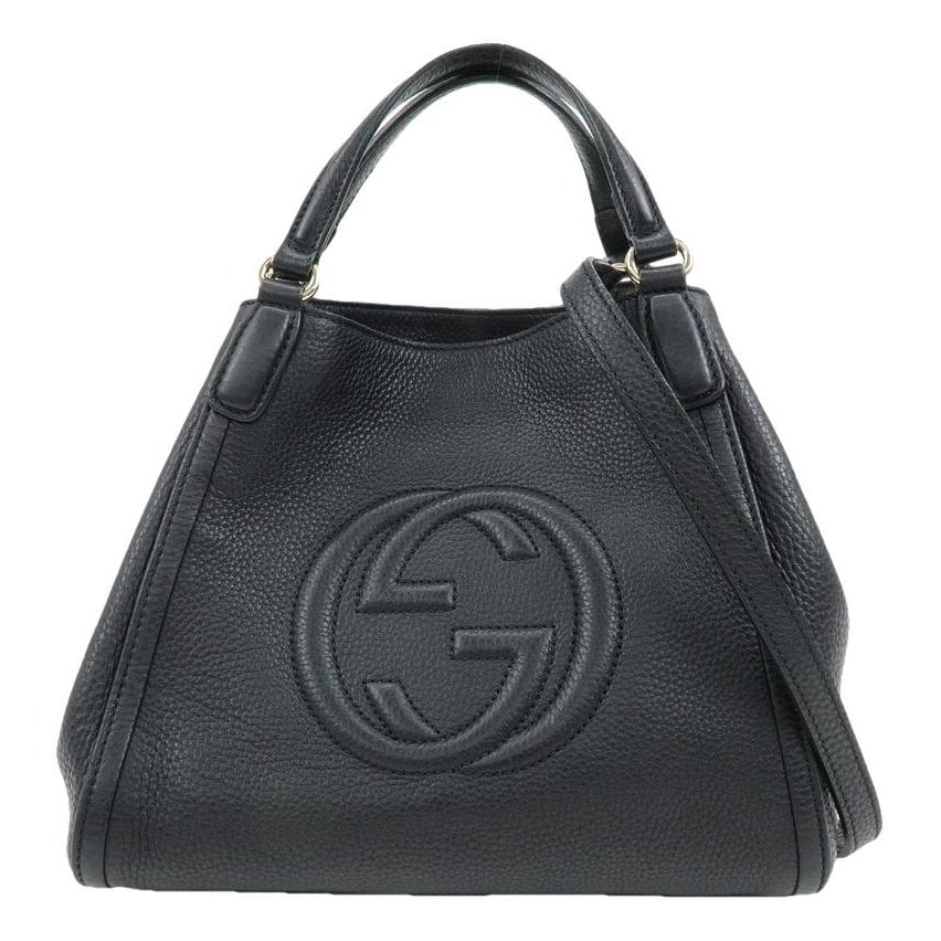Leather handbag