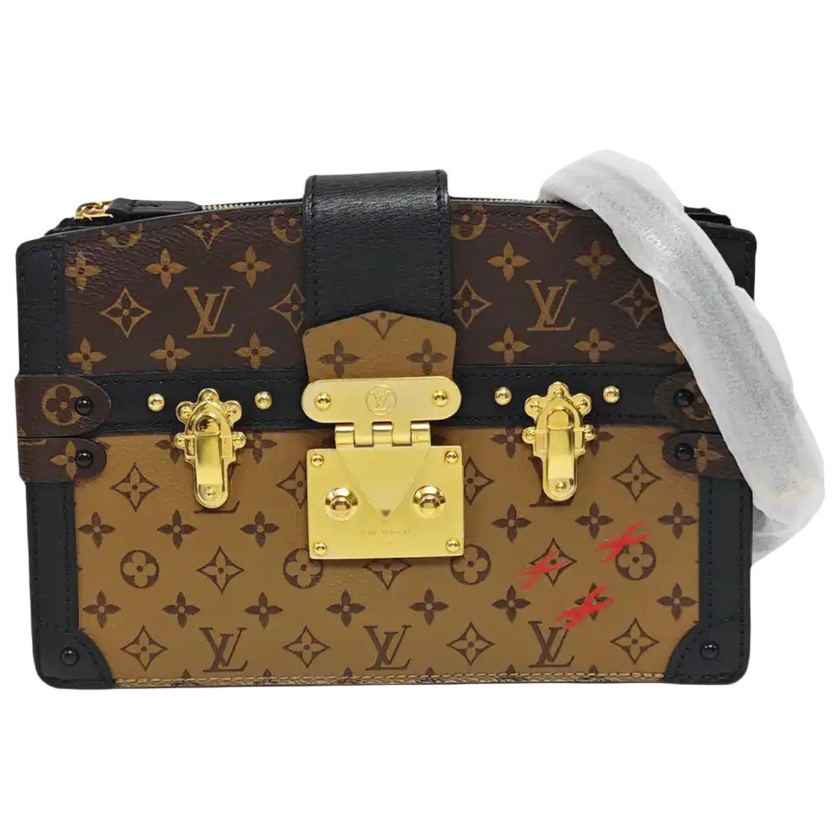 City Trunk leather crossbody bag