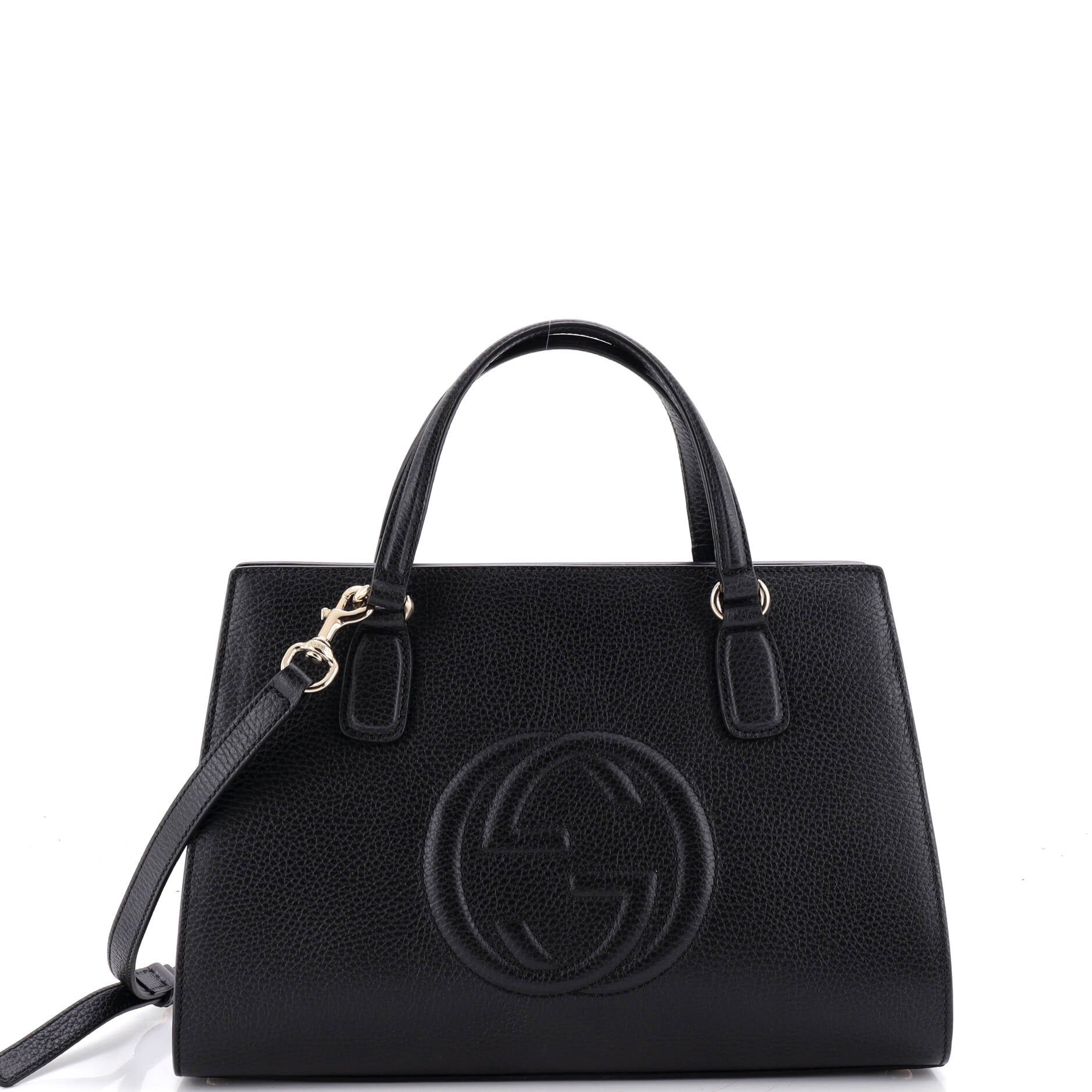 Soho Convertible Top Handle Satchel Leather Medium