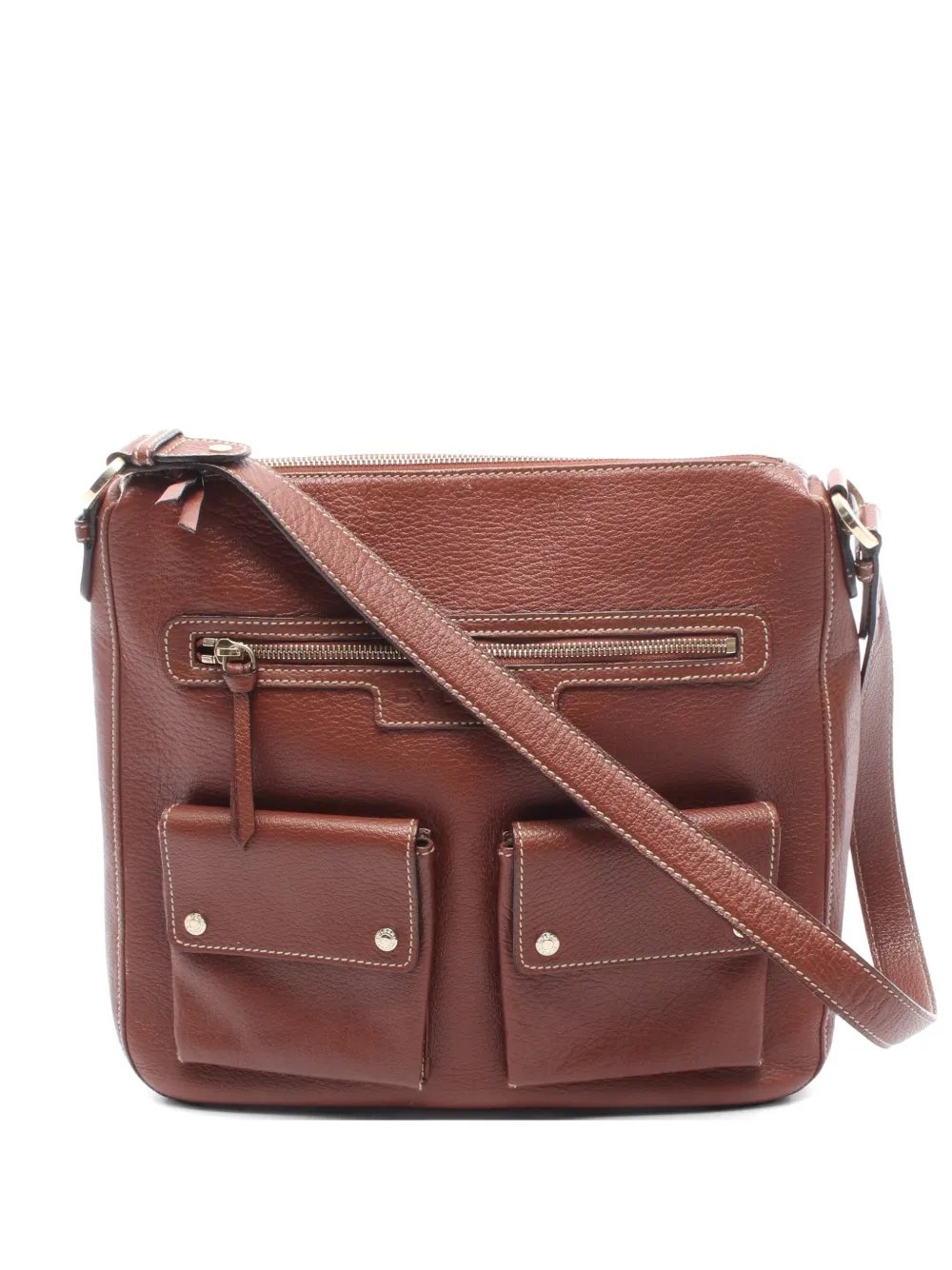 pocket-detail cross body bag