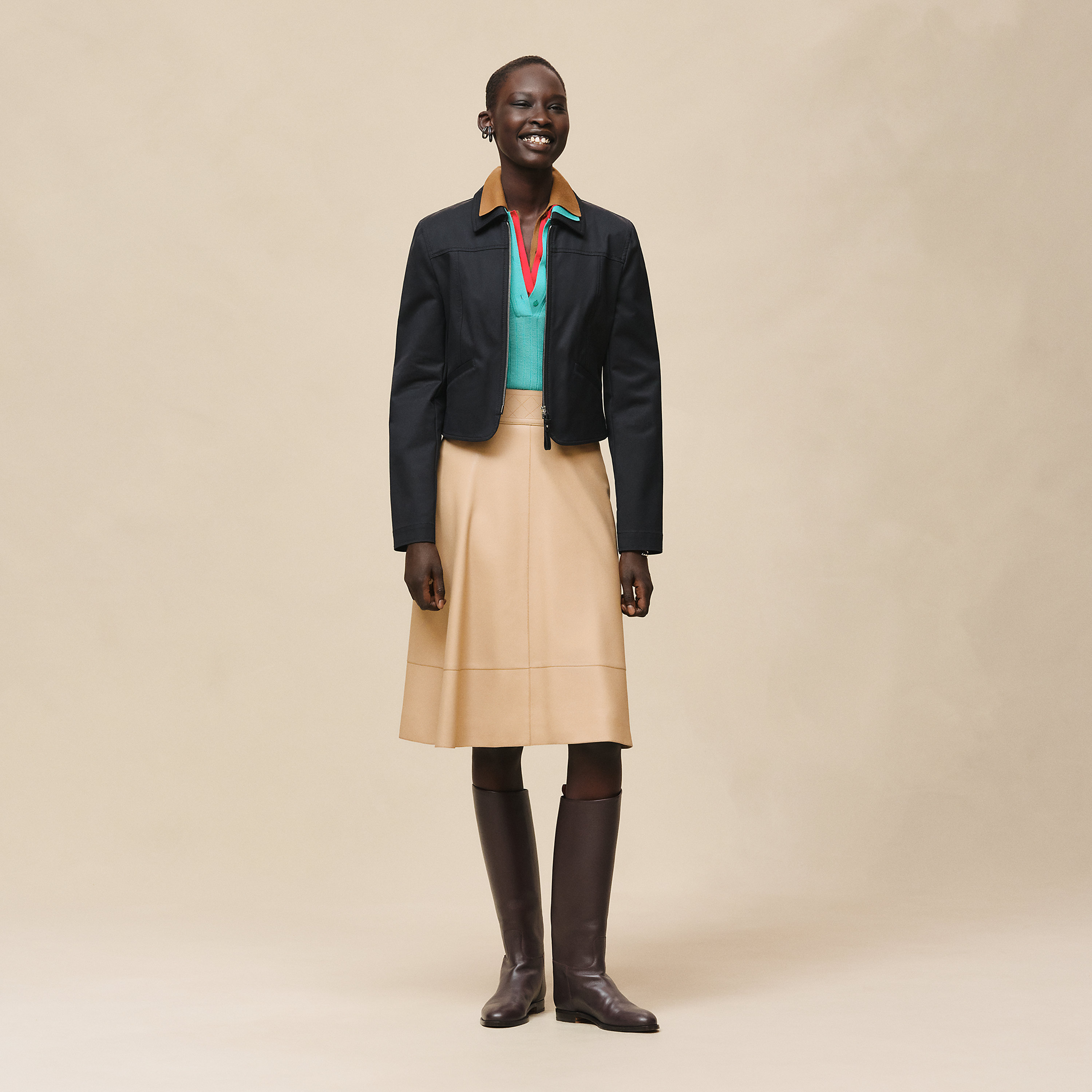 Double cotton twill jacket