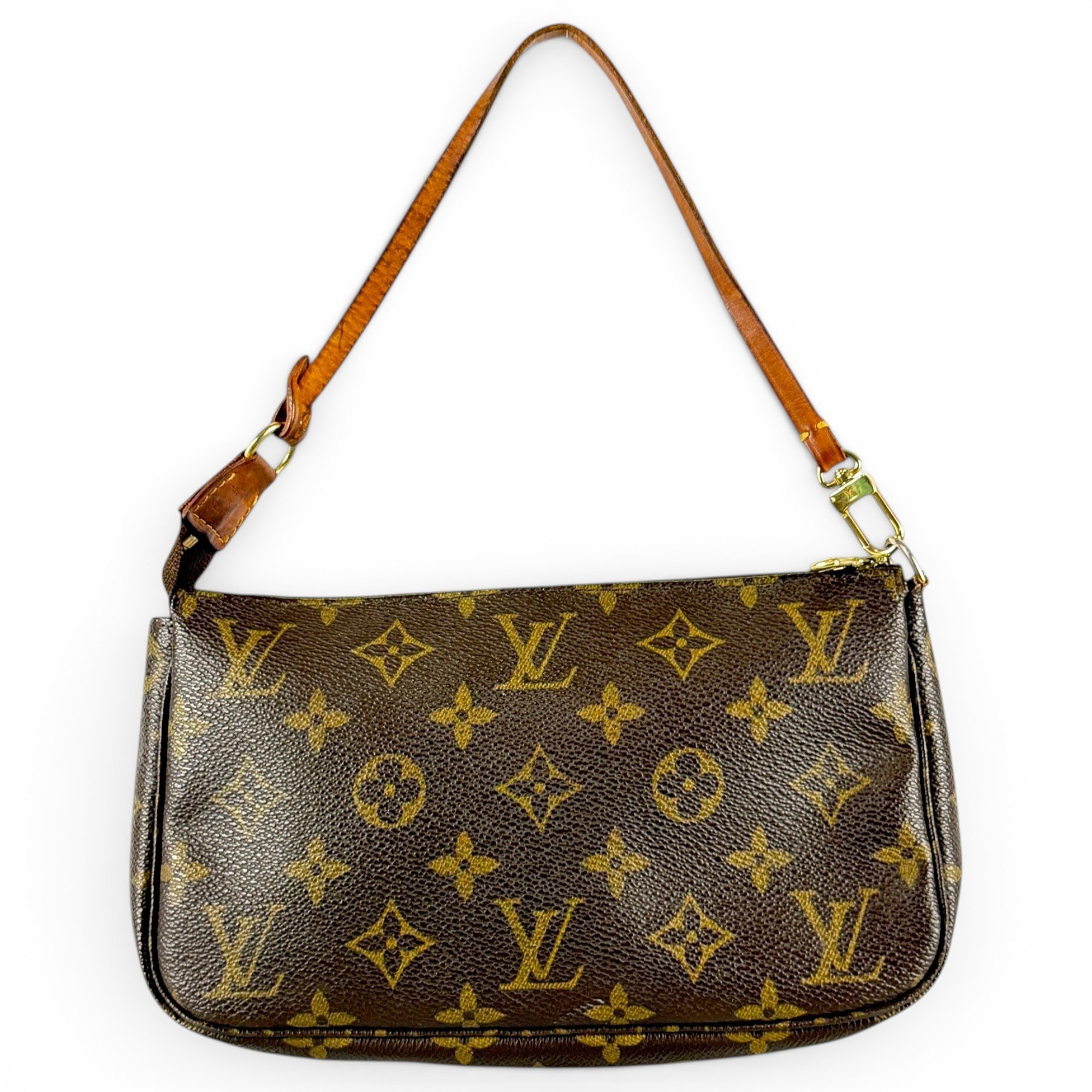 Pochette Accessoire leather handbag