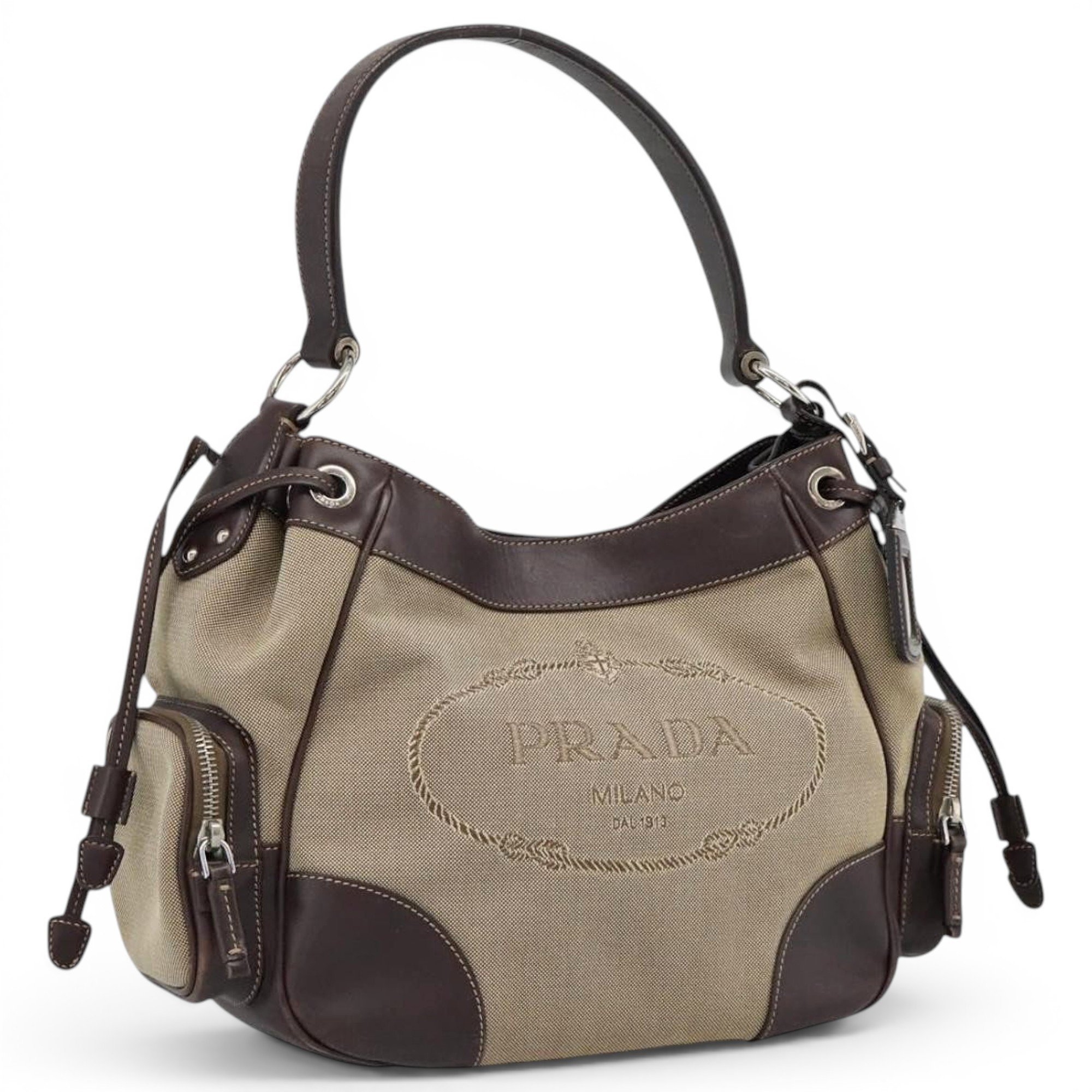 Leather handbag