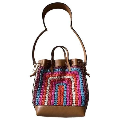 Leather crossbody bag