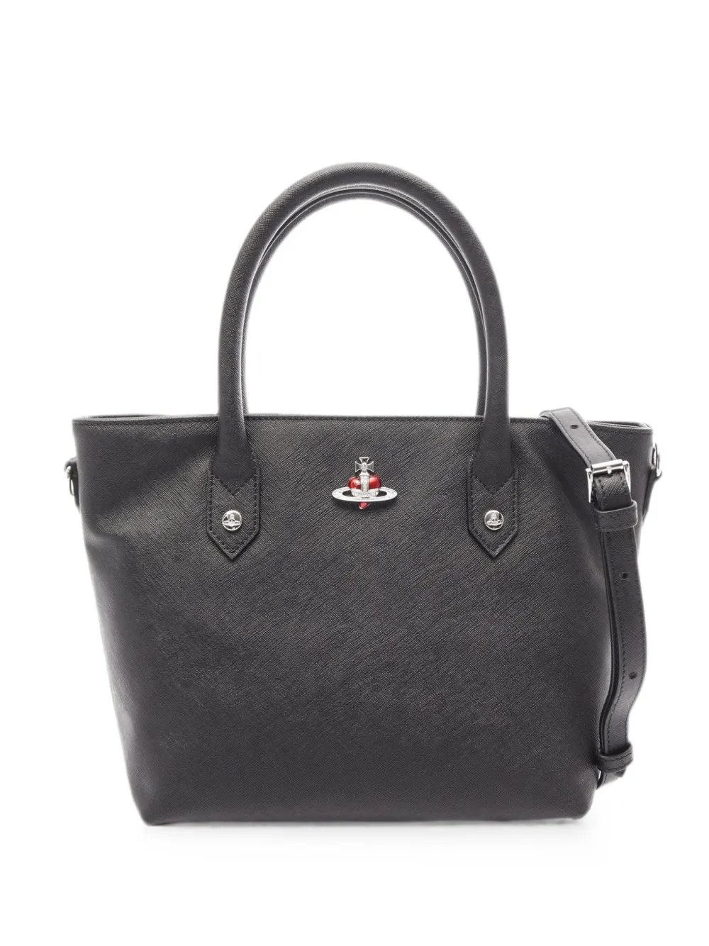 Orb plaque handbag