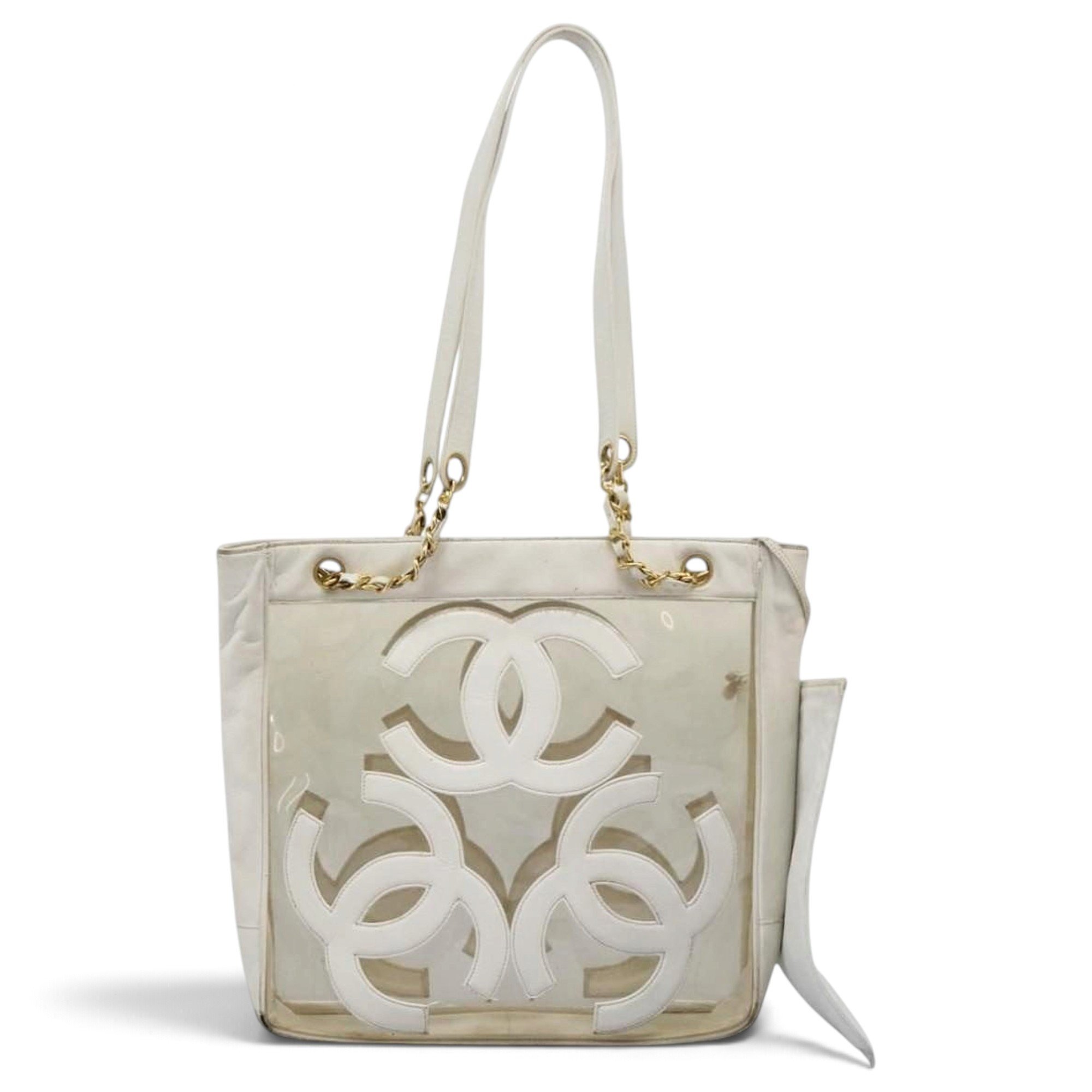 Leather tote